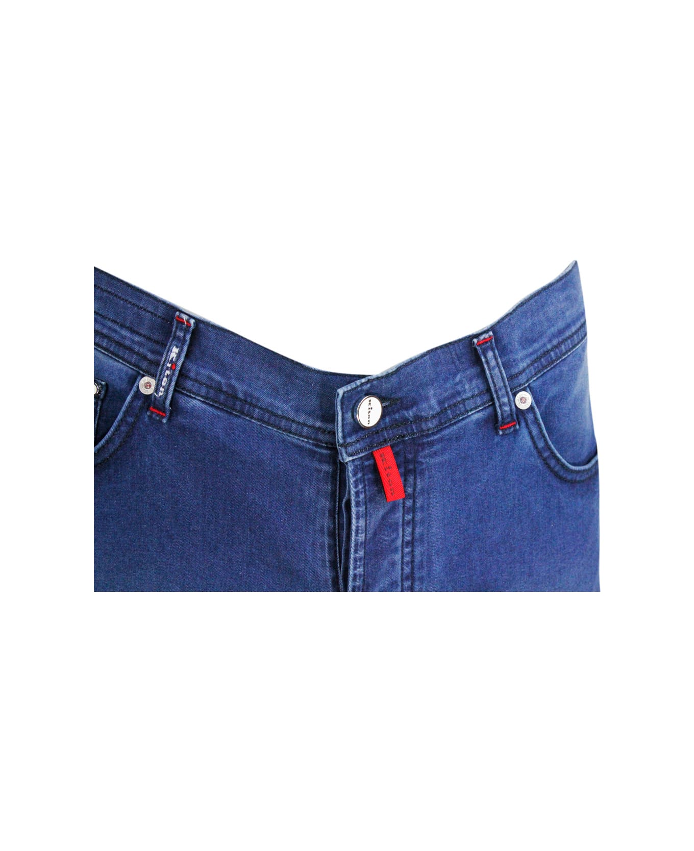 Kiton Five-pocket Luxury Jeans - Denim