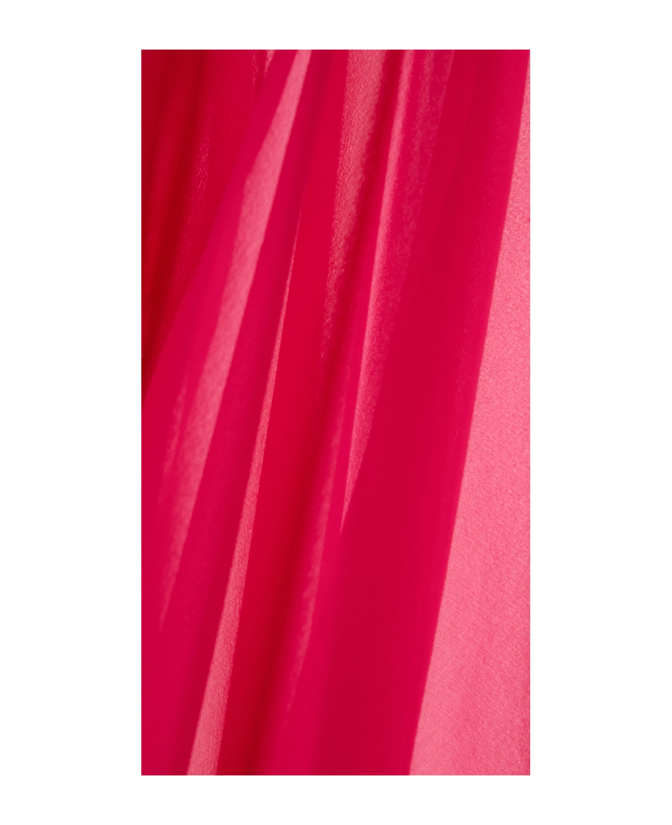 Max Mara Fuchsia Silk Long Dress - 017