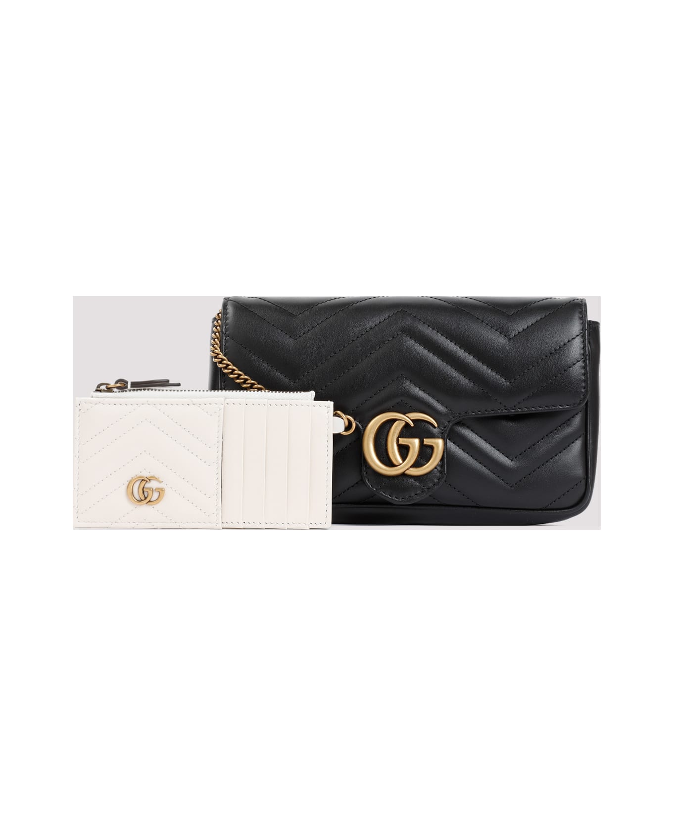 Gucci Gg Marmont Shoulder Bag - Black