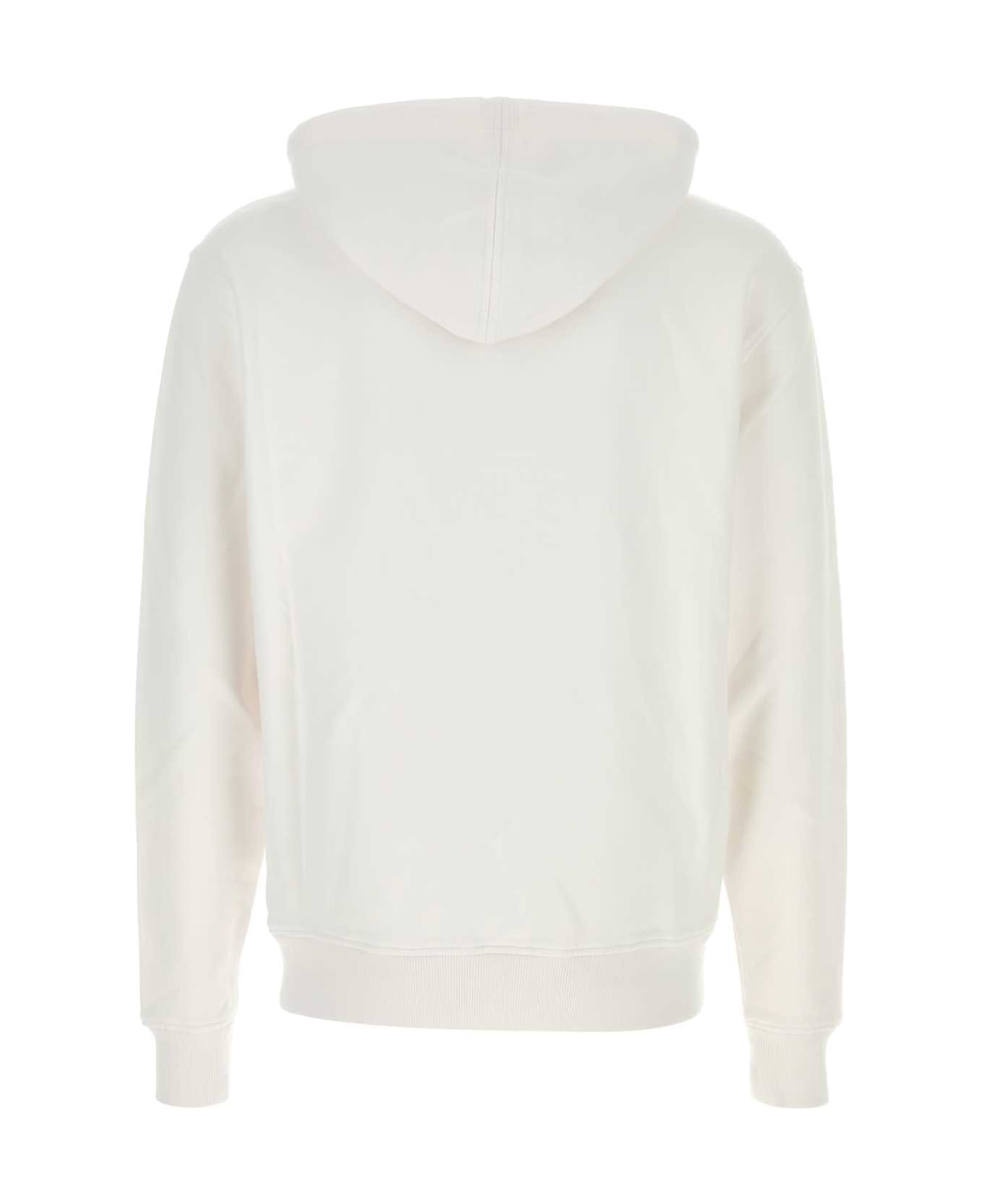 Ami Alexandre Mattiussi White Cotton Sweatshirt - WHITE