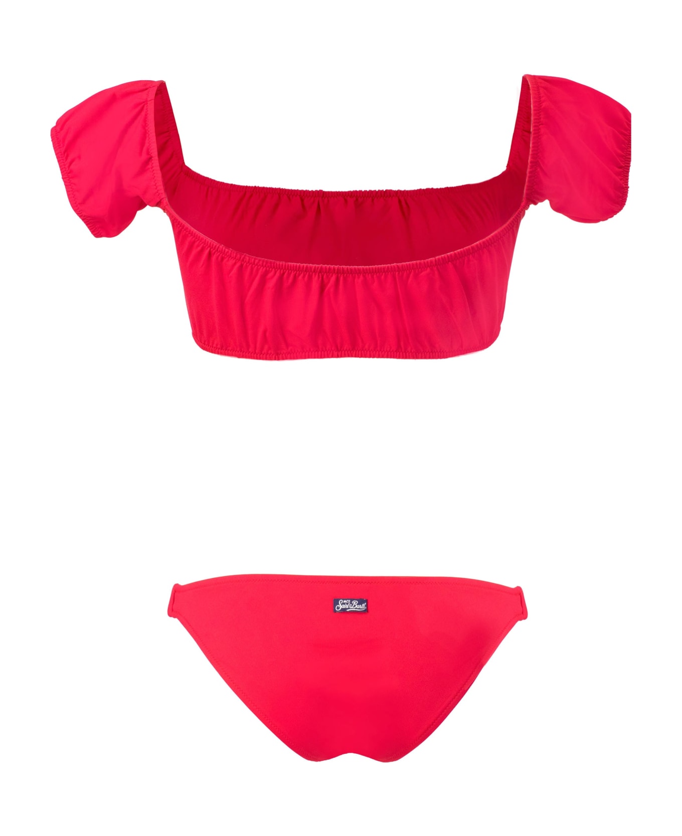 MC2 Saint Barth Off-shoulder Red Bikini - RED ビキニ