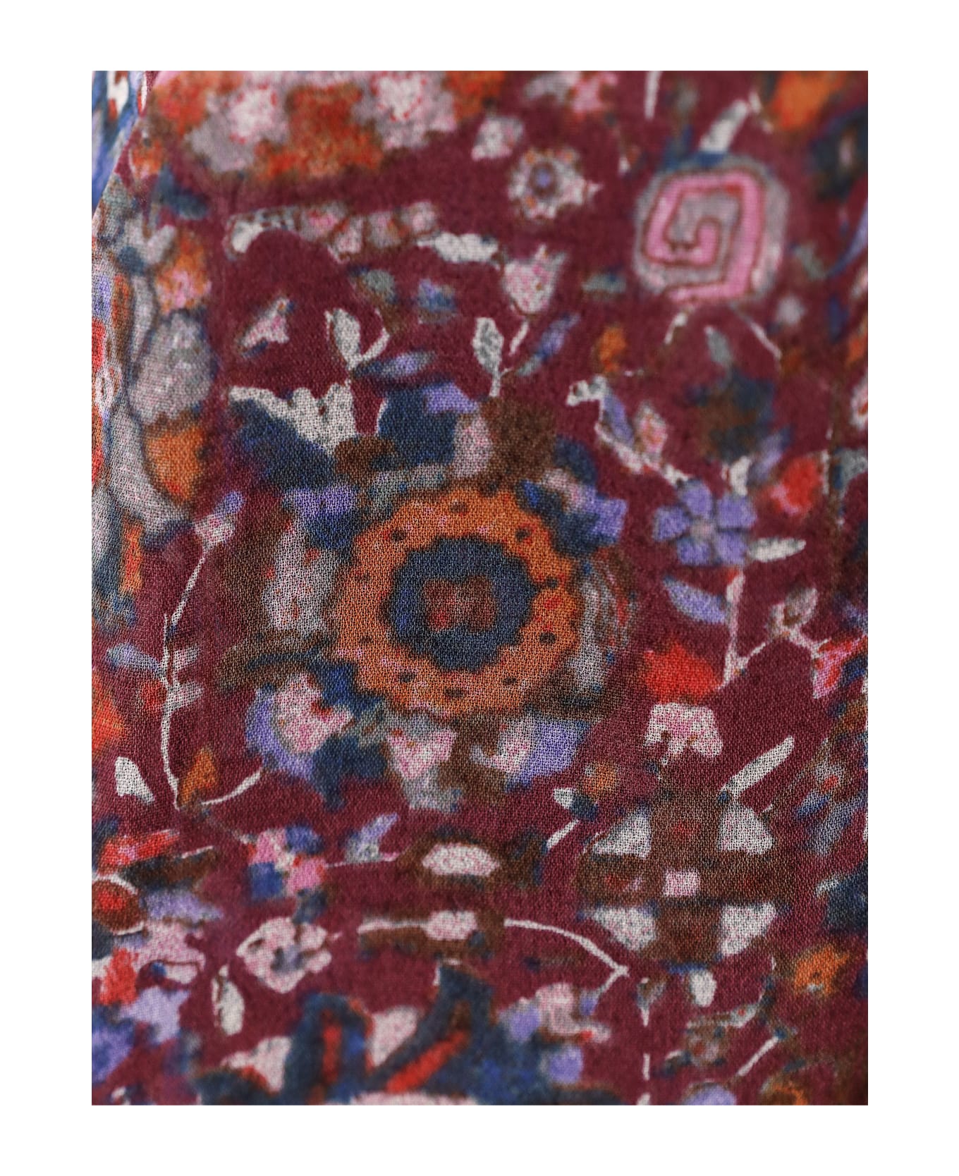 Marant Étoile Brigitte Viscose Skirt - PLUM