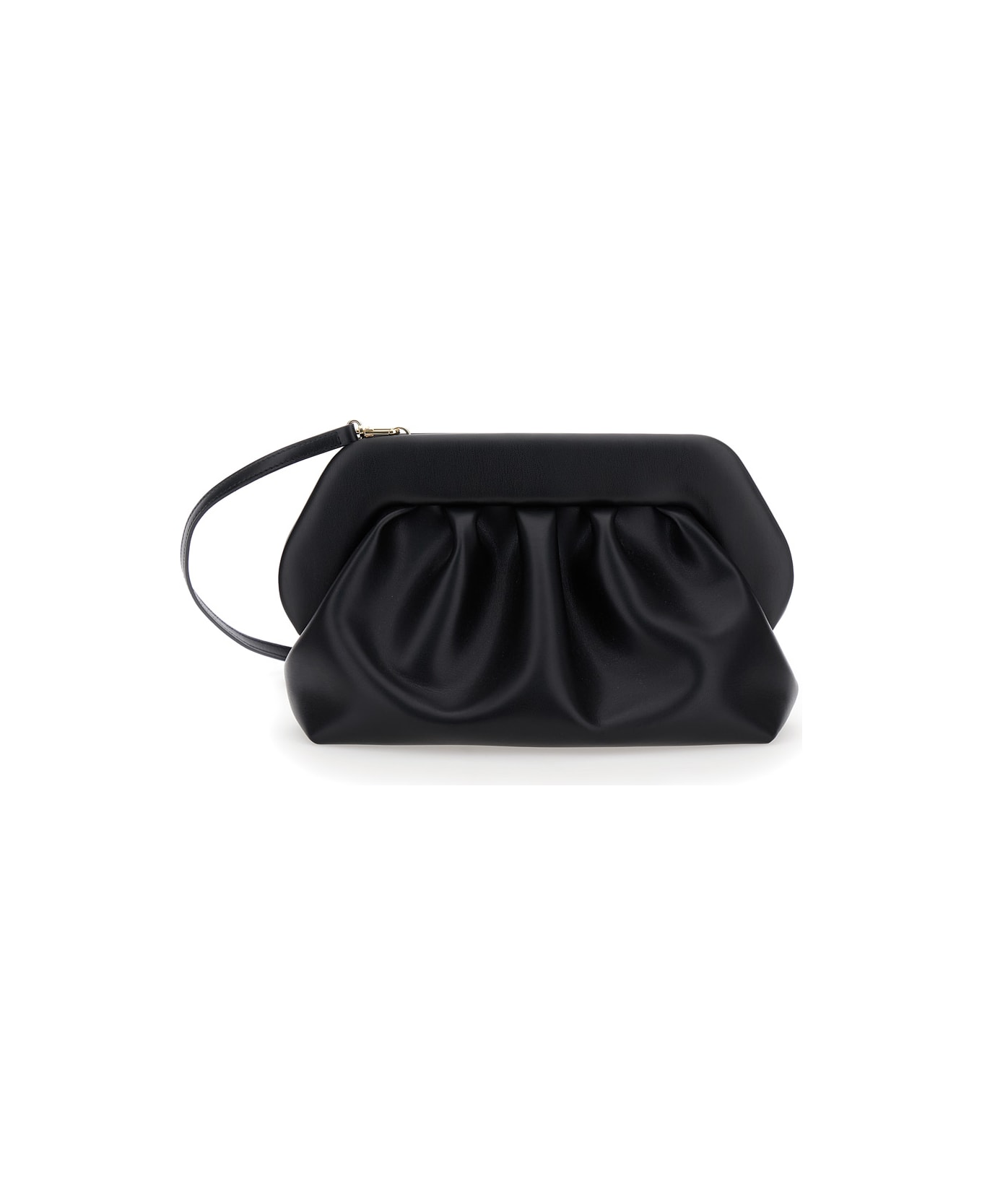 THEMOIRè Black Clutch Bag With Magnetic Closure In Eco Leather Woman - Black