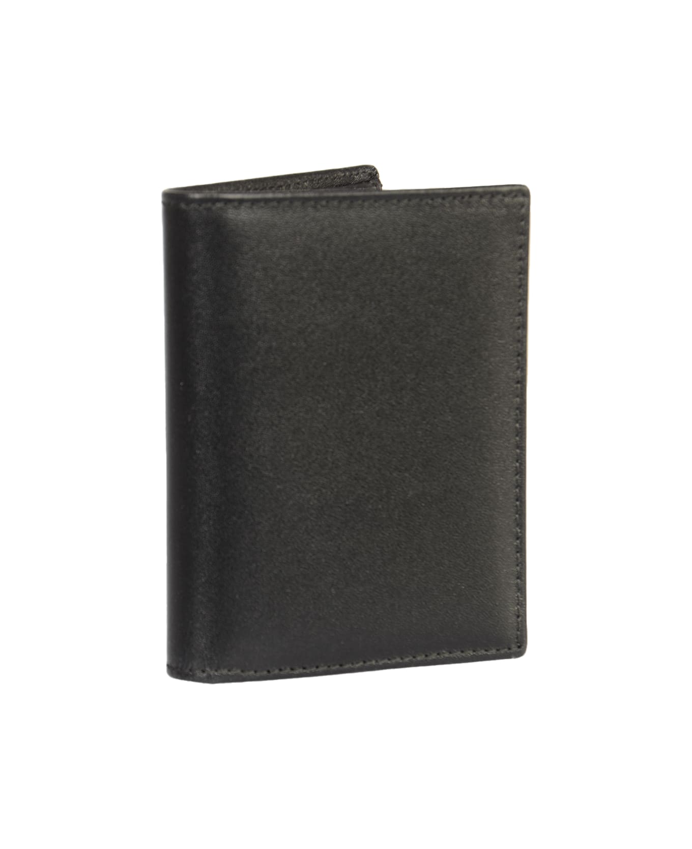 Comme des Garçons Wallet Logo Two-fold Wallet - Black
