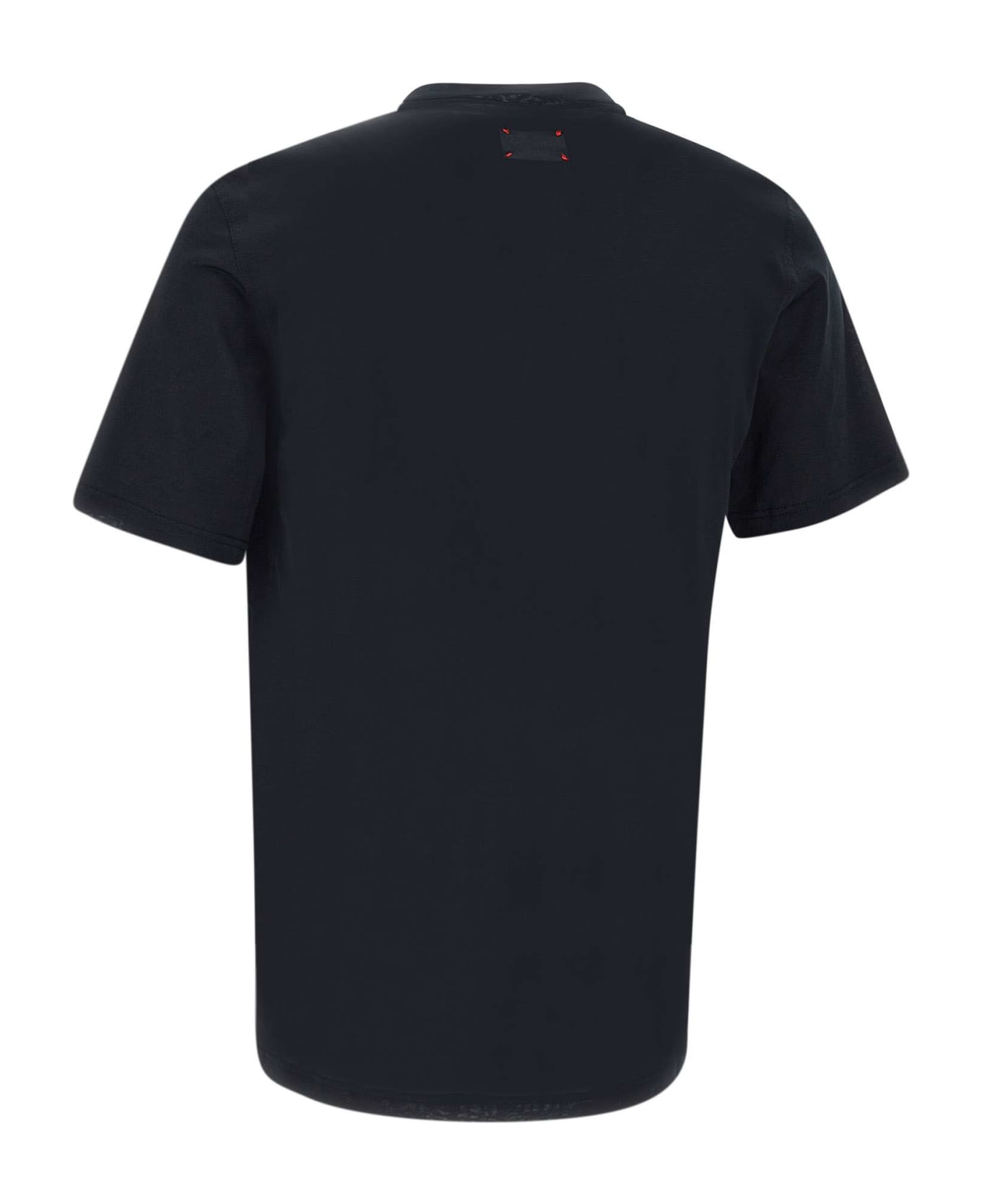 Kiton Cotton T-shirt - BLACK