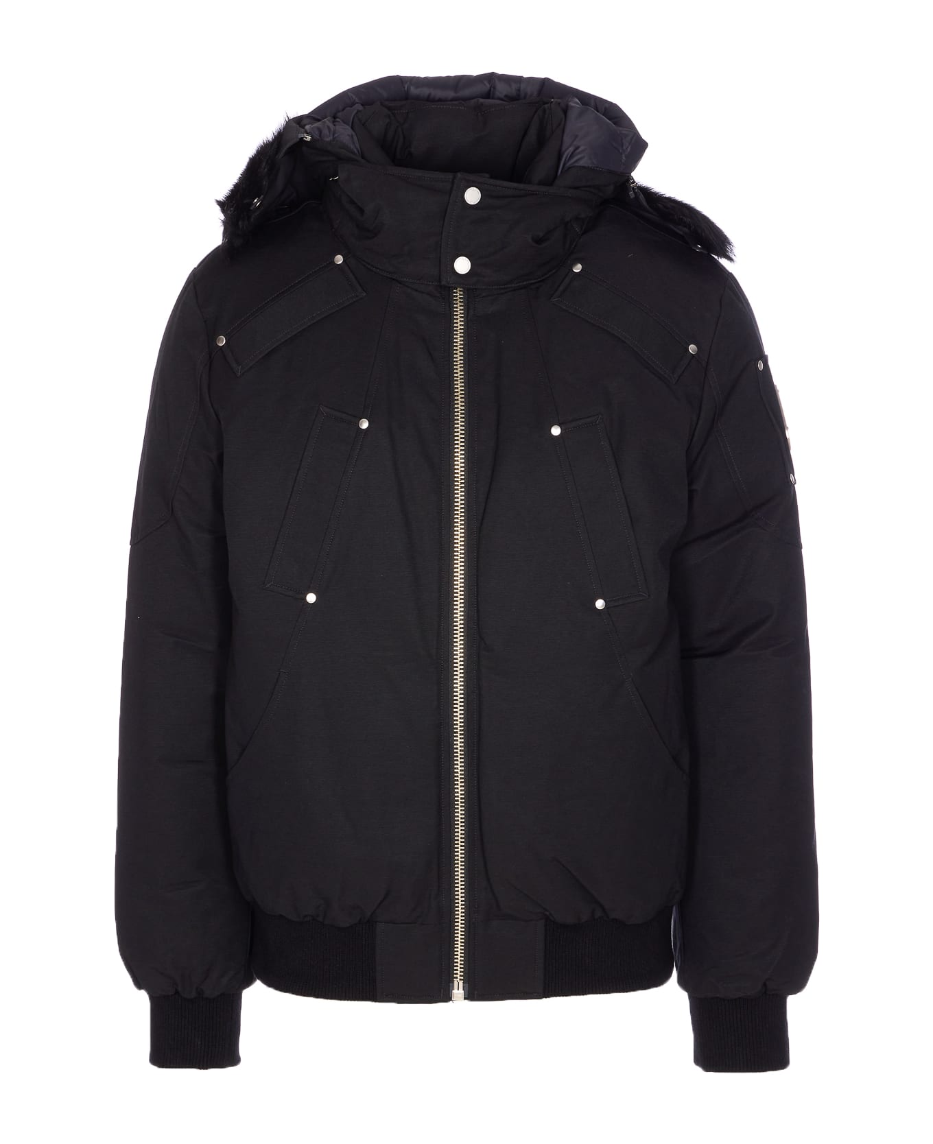 Moose Knuckles Original Ballistic Bomber - Black