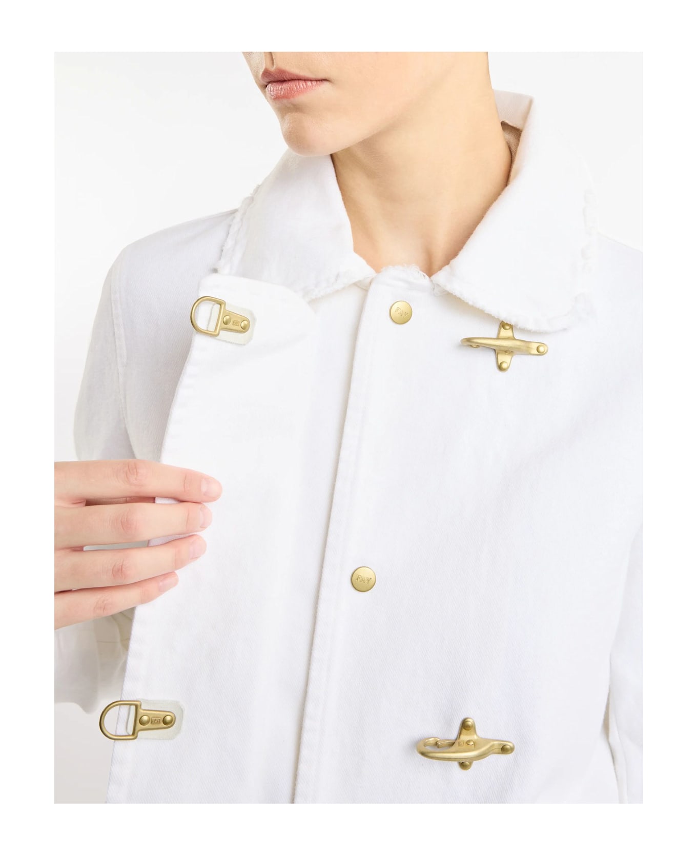 Fay 3 Hooks - White