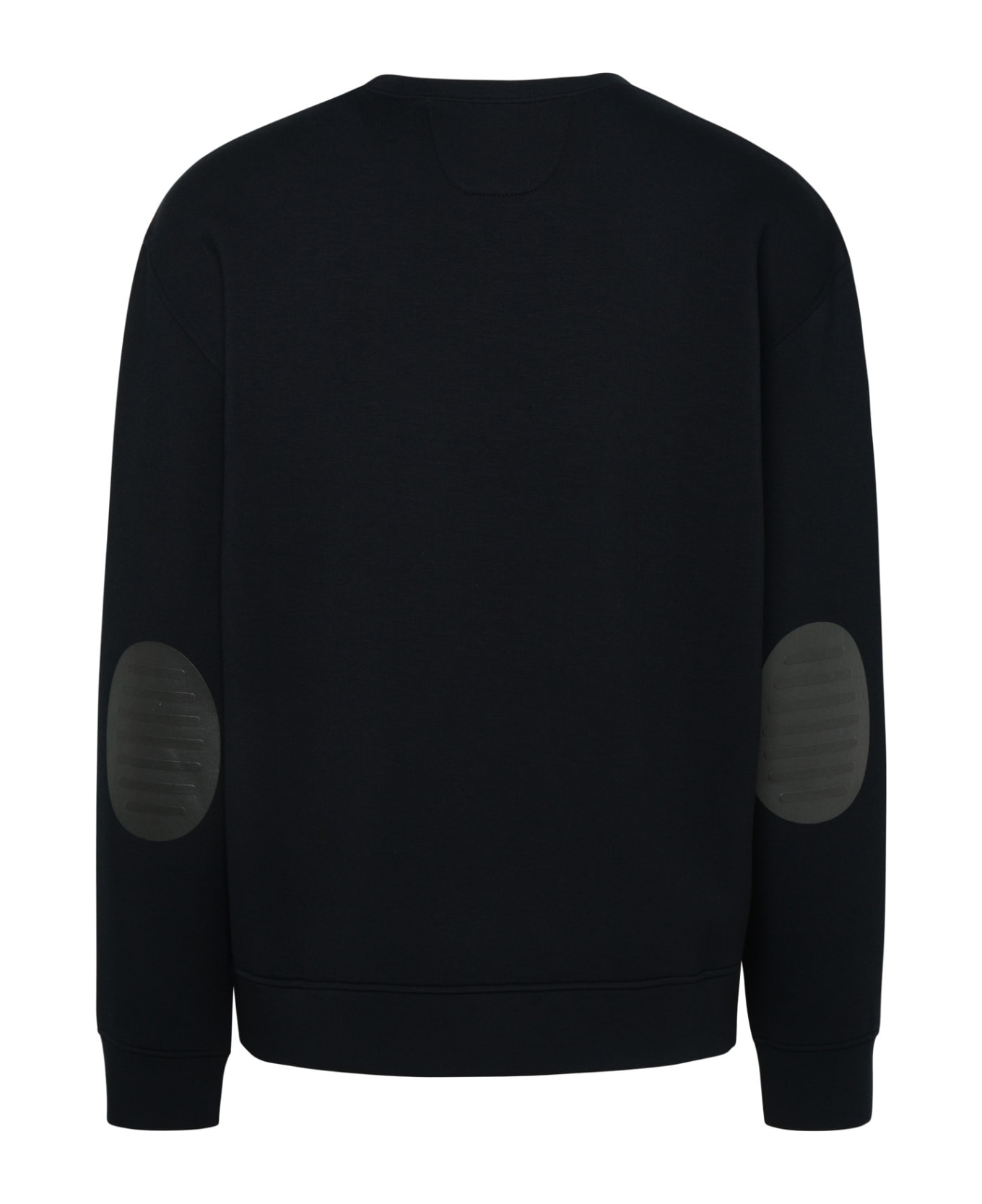 Ferrari Black Cotton Sweatshirt - Black