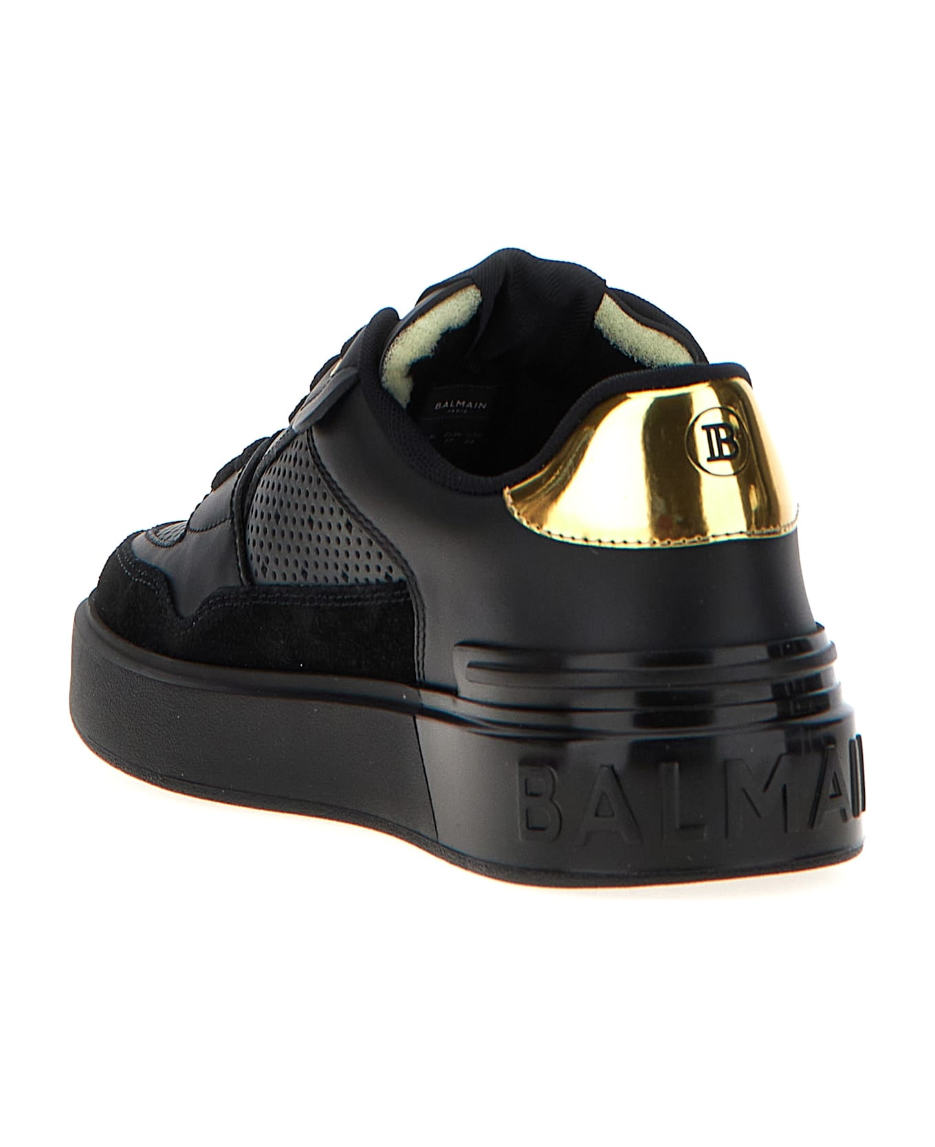 Balmain 'b-court Flip' Sneakers - Black  