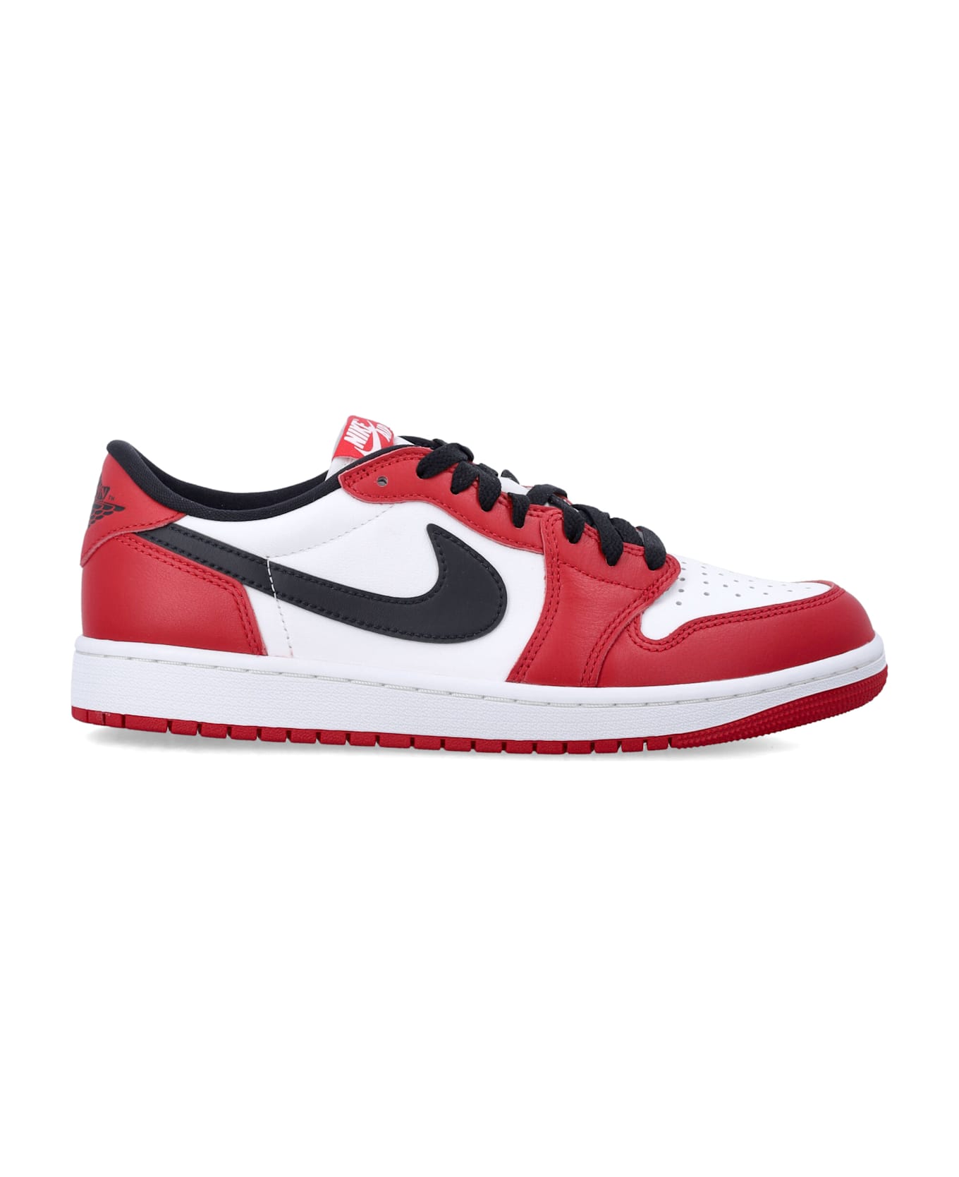 Nike Air Jordan 1 Low Og Chicago Leather Sneakers - VARSITY RED