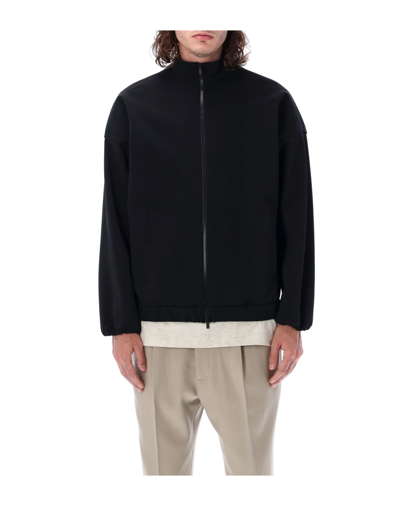 Fear of God Eternal Viscose Tricot Track Jacket - BLACK