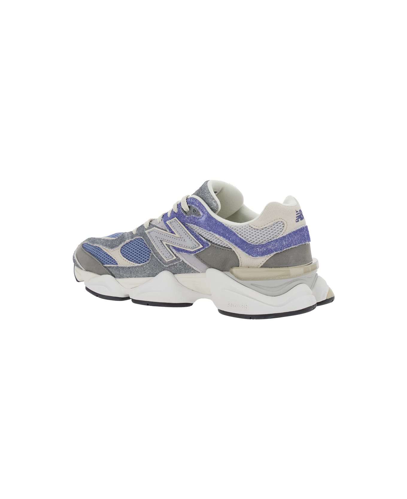 New Balance Multicolor Low Top Sneaker With Logo Detail On The Side In Suede And Tech Fabric Unisex - Multicolor