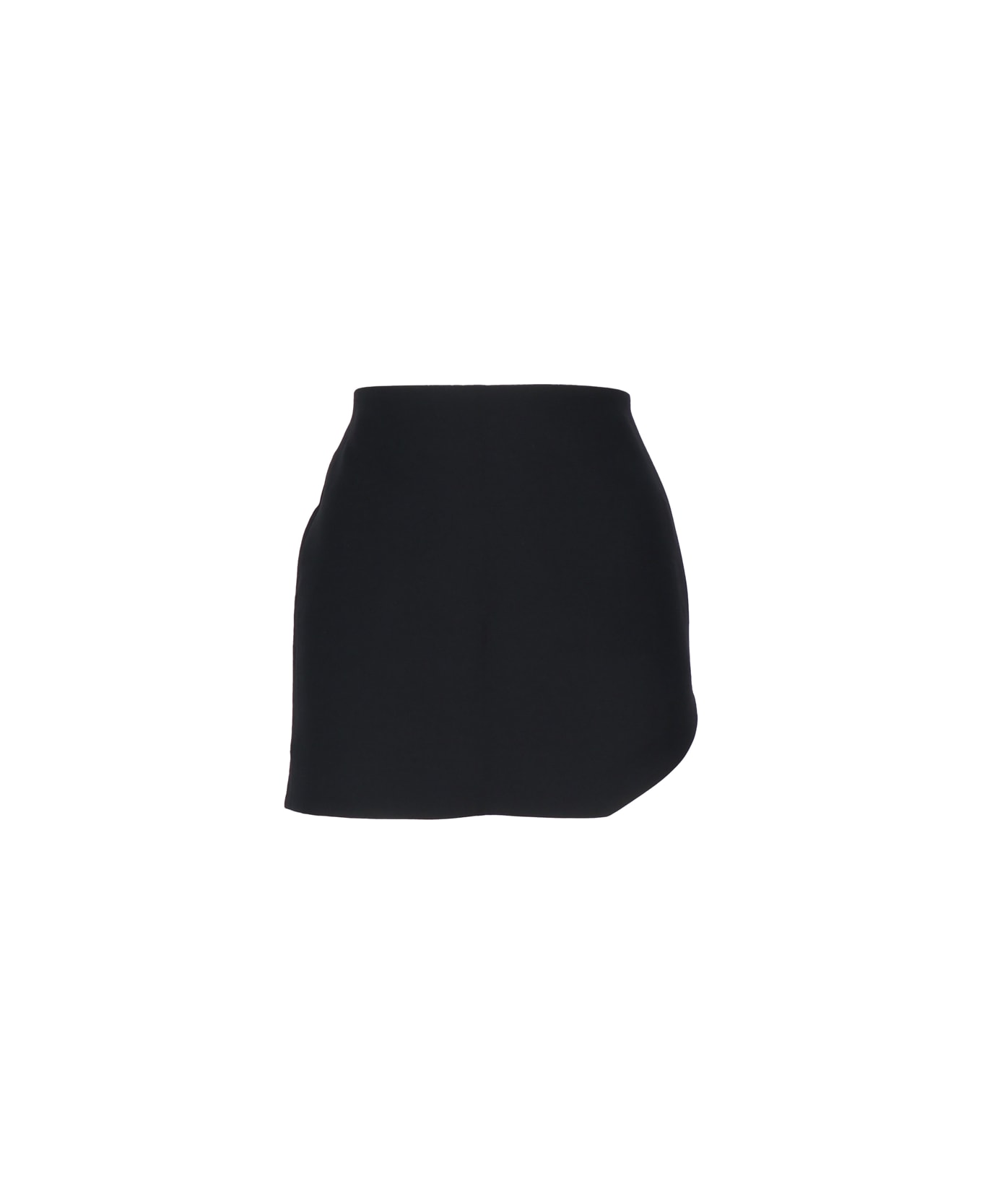 Nué Amber Asymmetric Skirt - Black