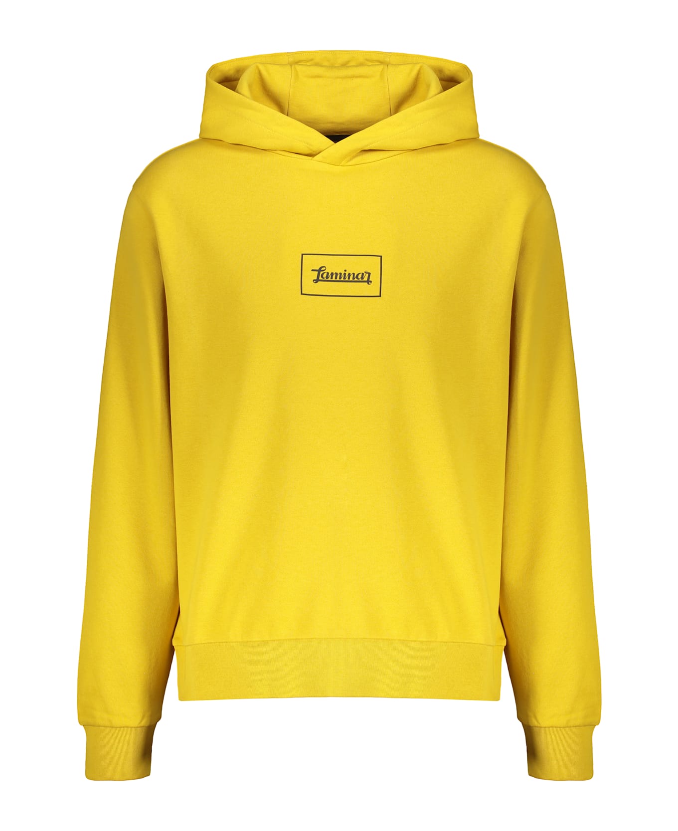 Herno Cotton Hoodie - Yellow