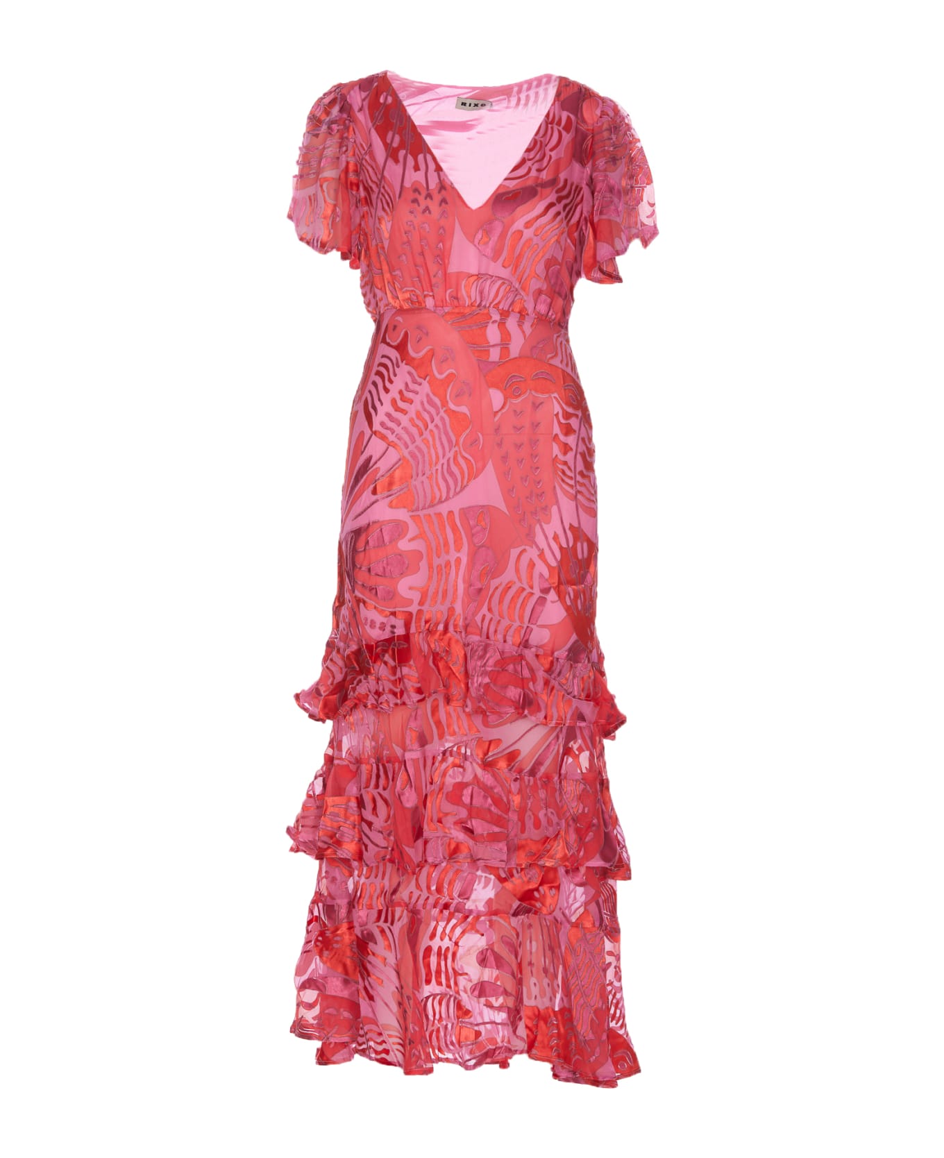 RIXO Dress - Pink