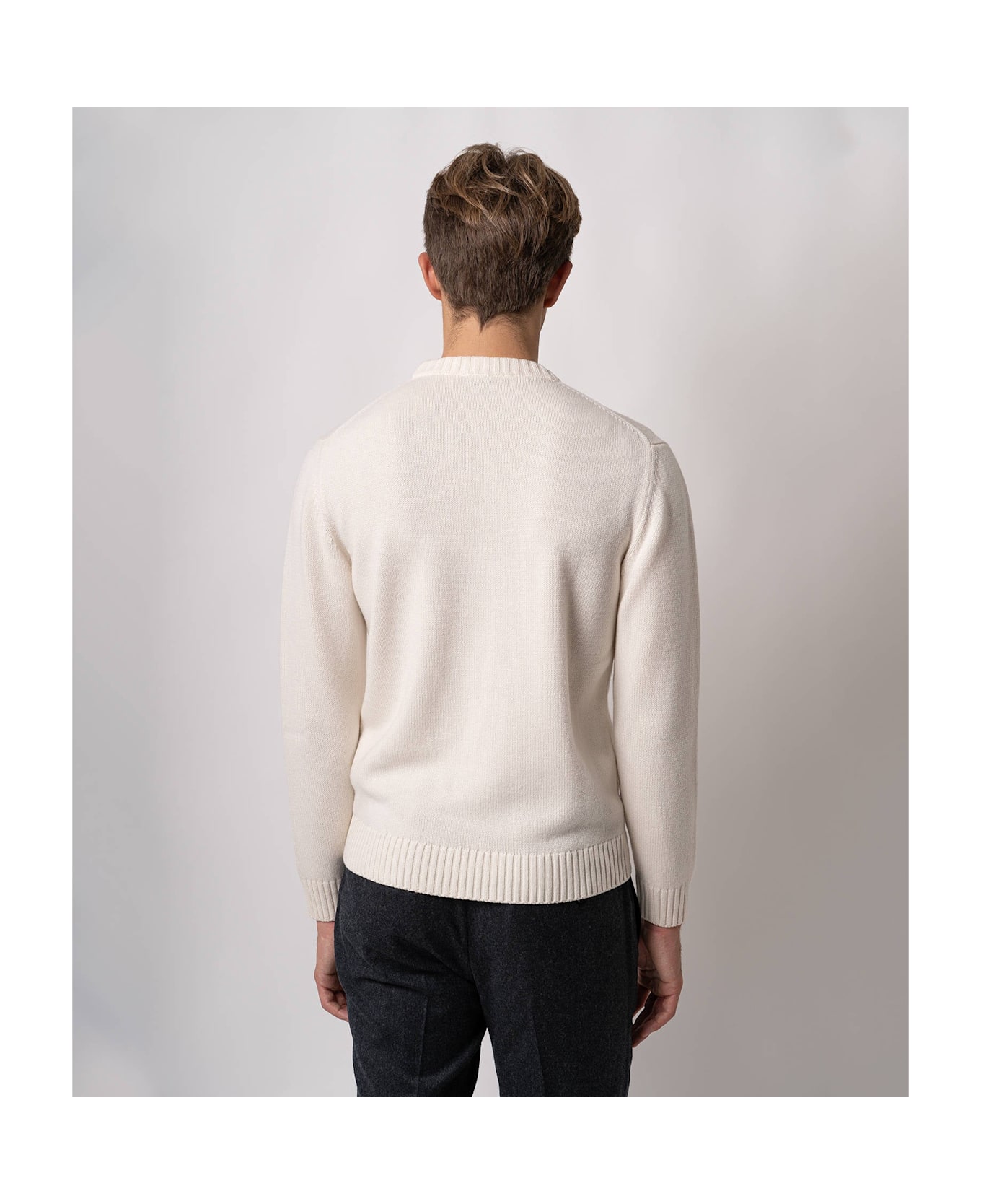 Larusmiani Sweater 'pink Panther' Sweater - White