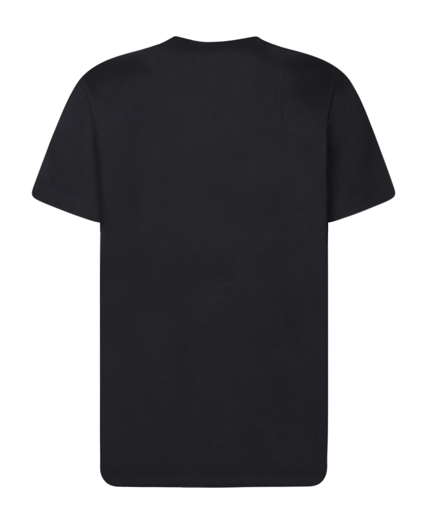 Moncler Regular T-shirt W/printed Detail - Black Tシャツ