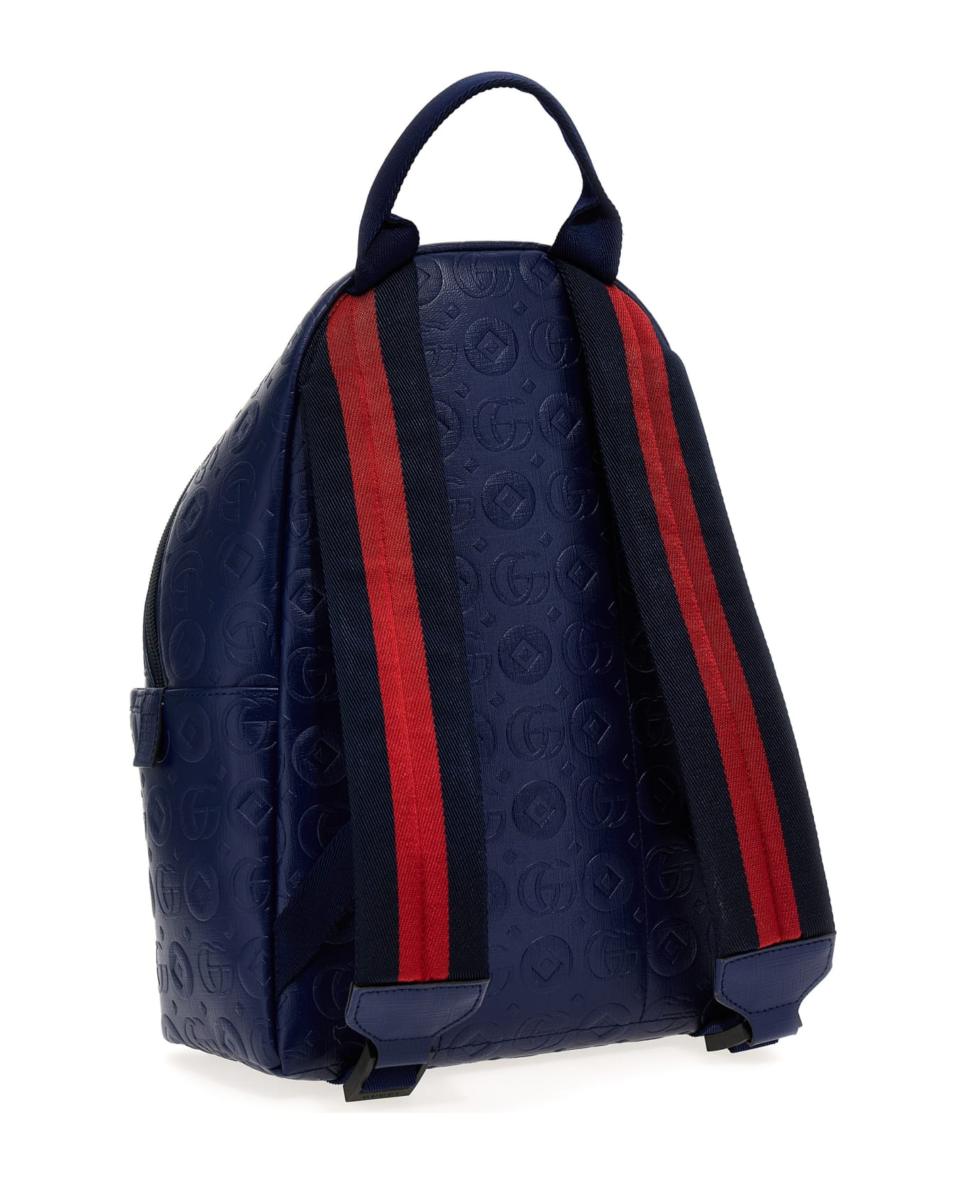 Gucci 'double G' Backpack - NAVY アクセサリー＆ギフト