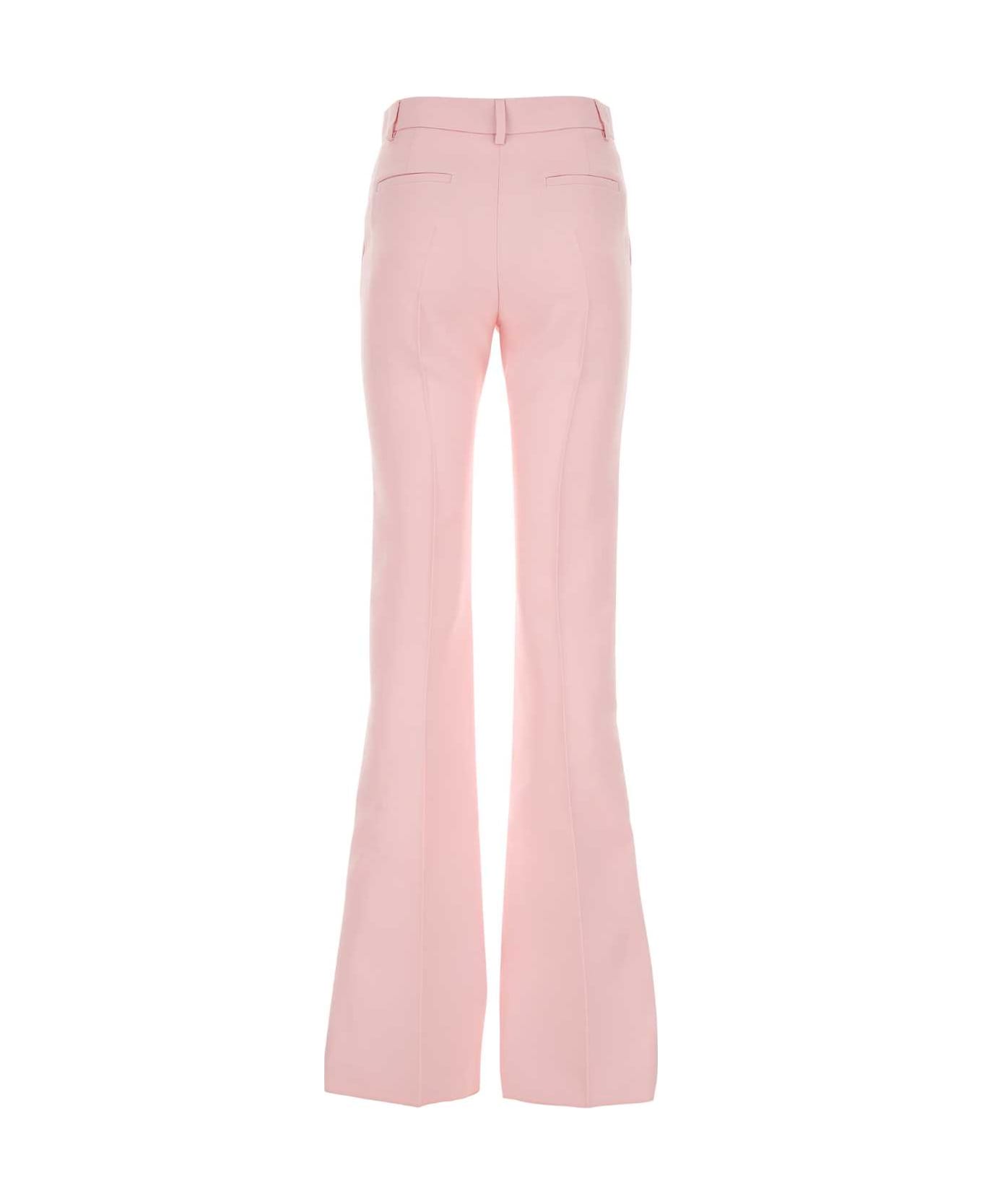 Valentino Garavani Pastel Pink Crepe Pant - TAFFY