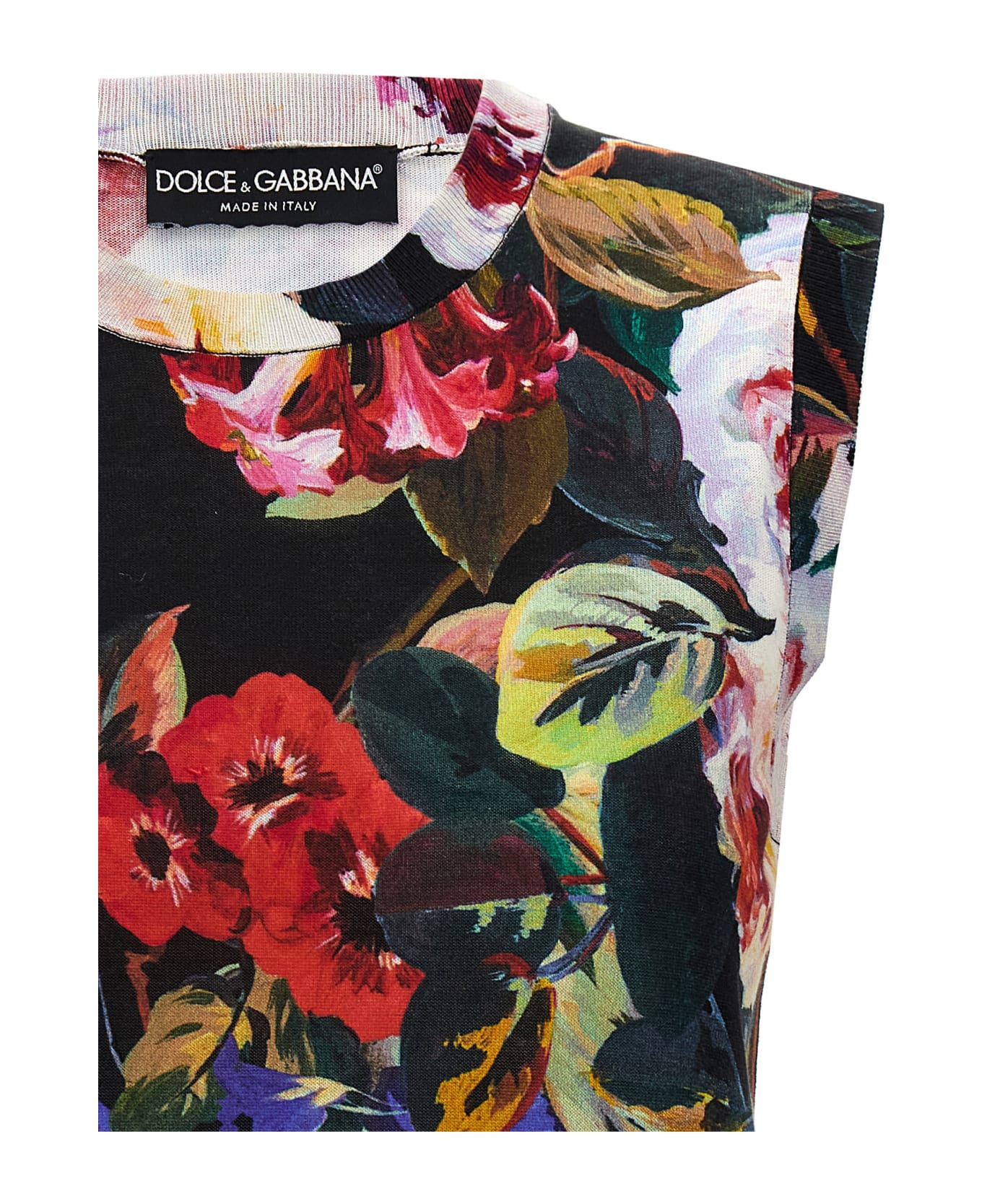 Dolce & Gabbana 'roseto' Top - Multicolor