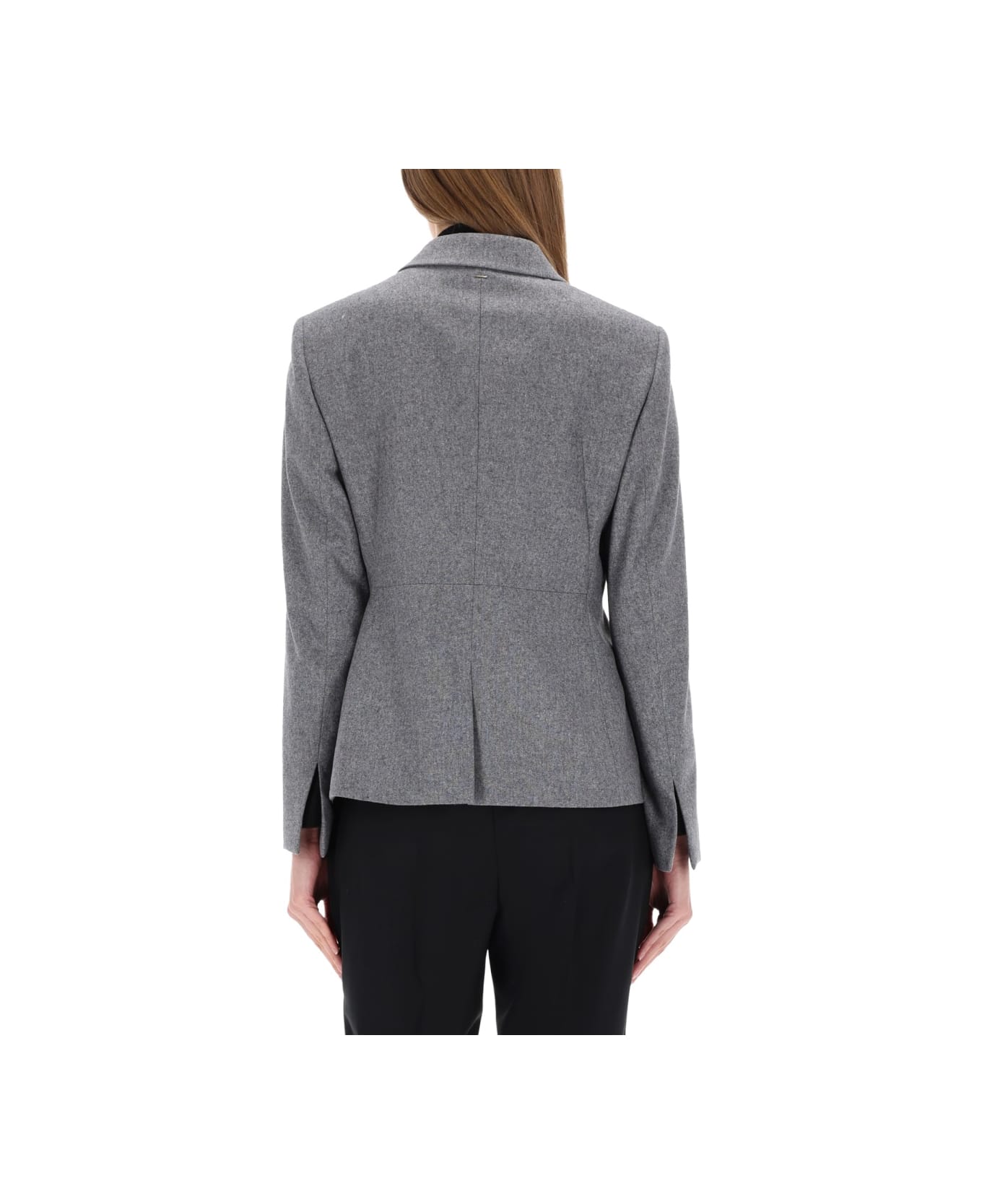 Hugo Boss Flannel Blazer - GREY