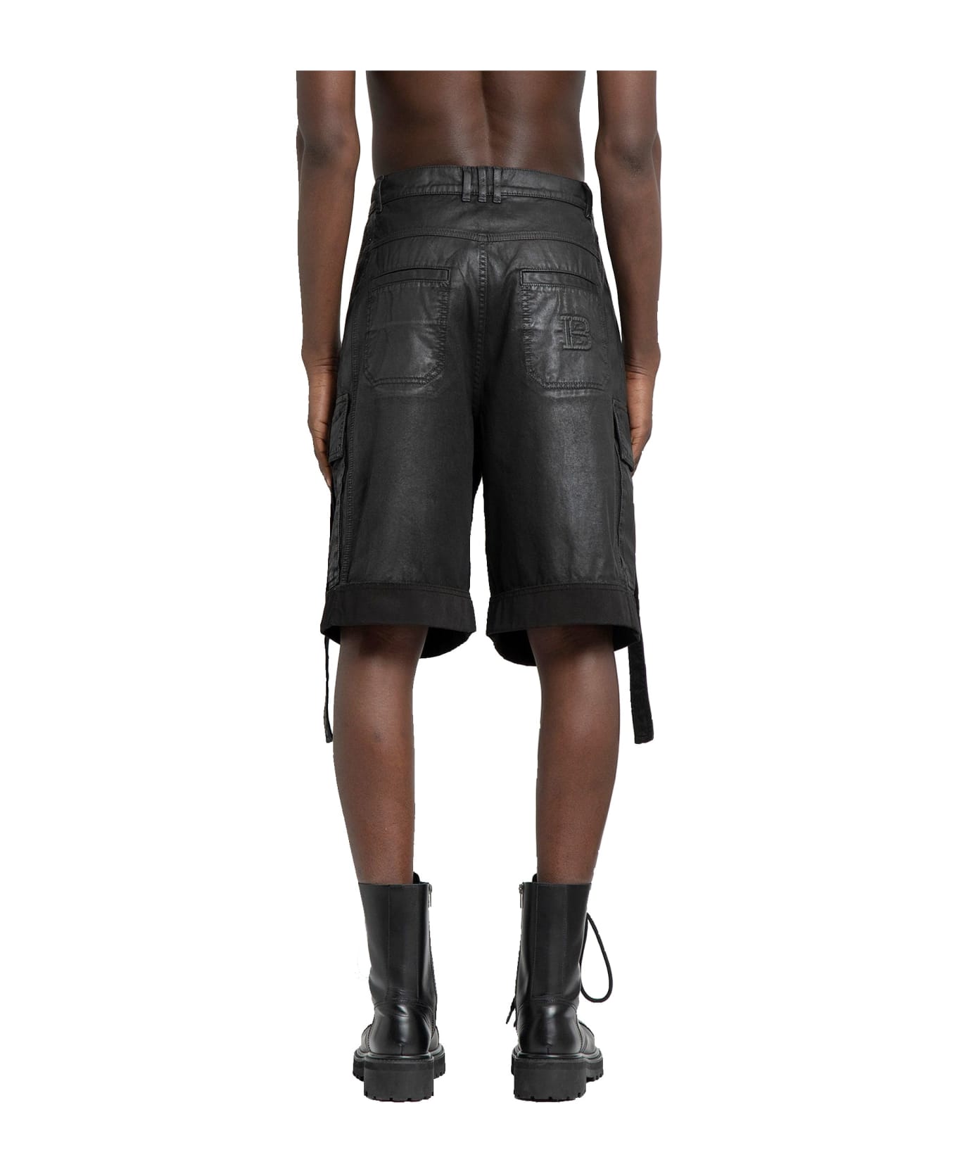 Balmain Denim Shorts - Black