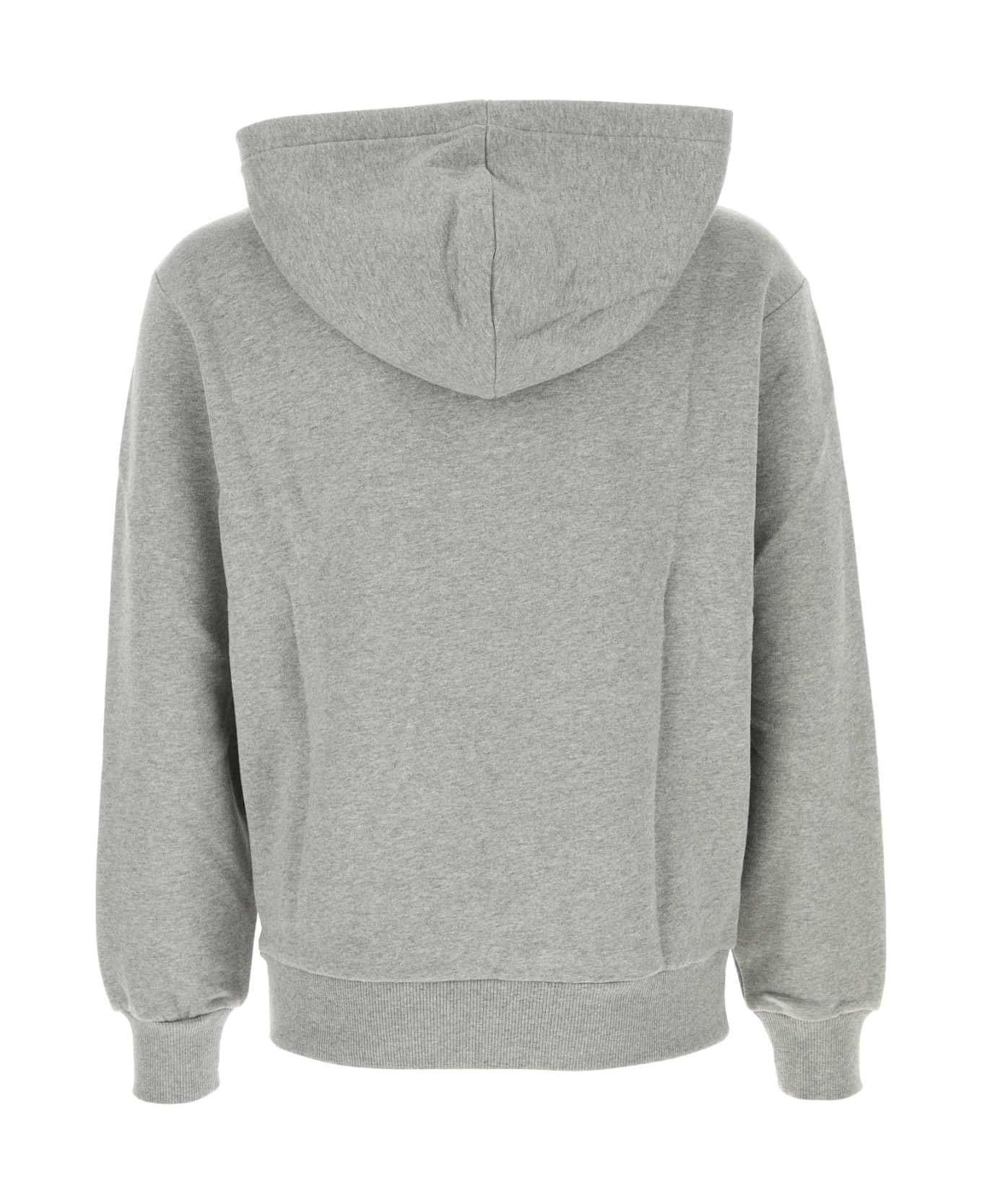 A.P.C. Grey Cotton Sweatshirt - GRICHIJAU