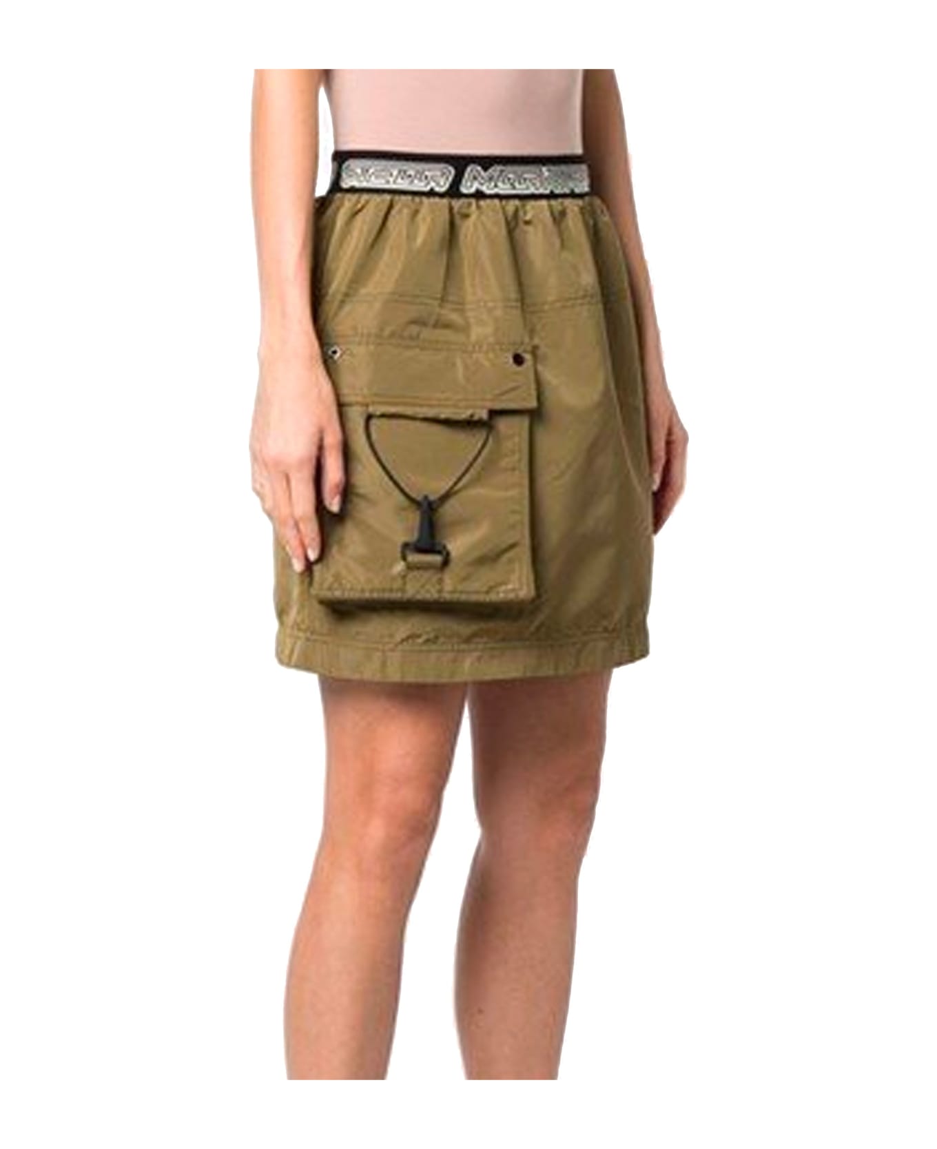 Stella McCartney Logo Skirt - Khaki