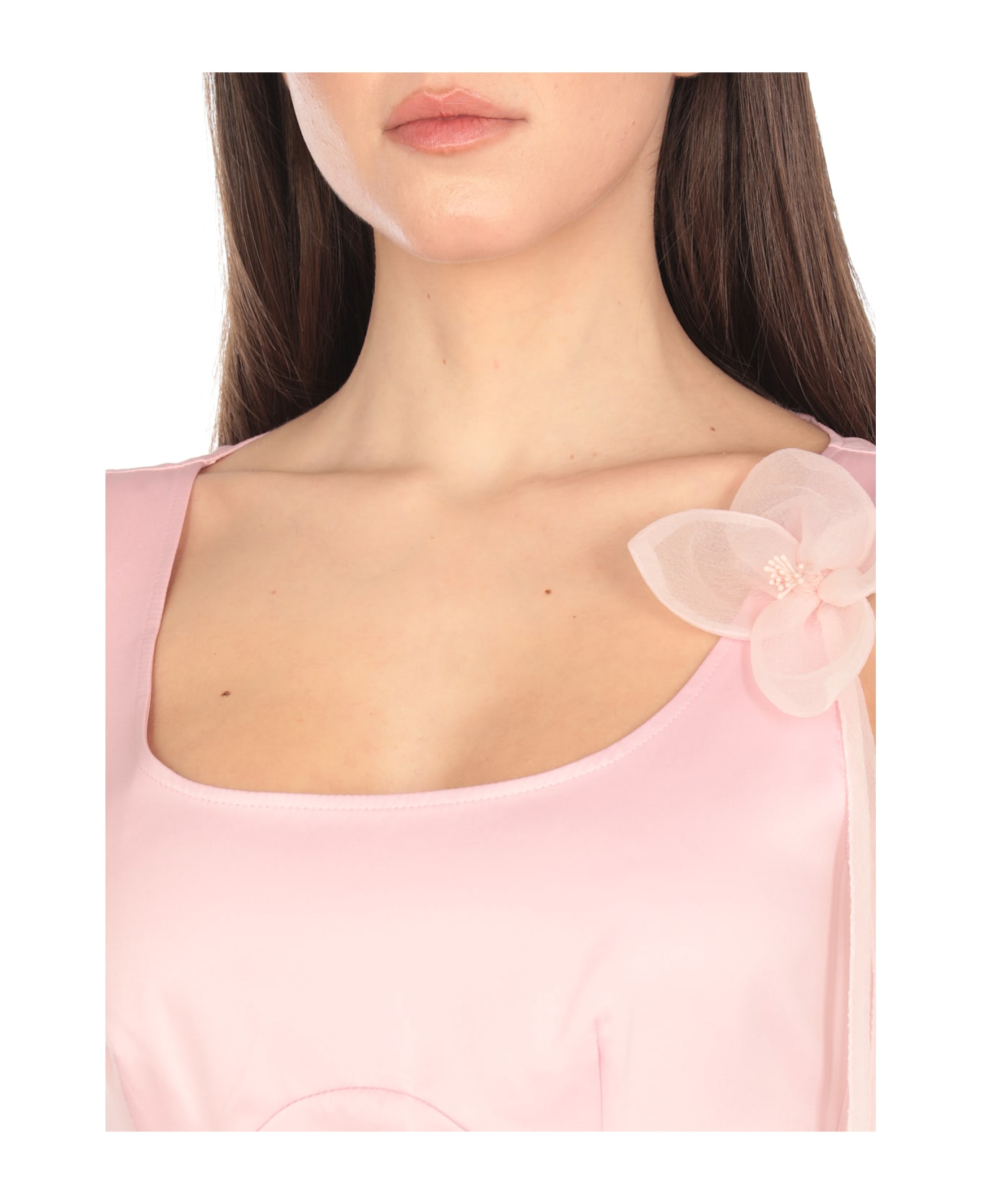 Rotate by Birger Christensen Pink Polyester Dress - Pink
