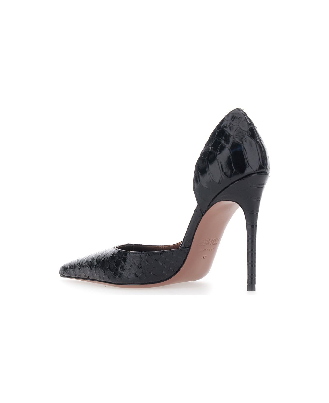 Paris Texas Vera Pump Heel 105 - Black