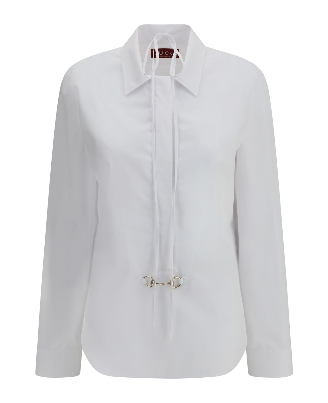 Gucci Horsebit Shirt - White