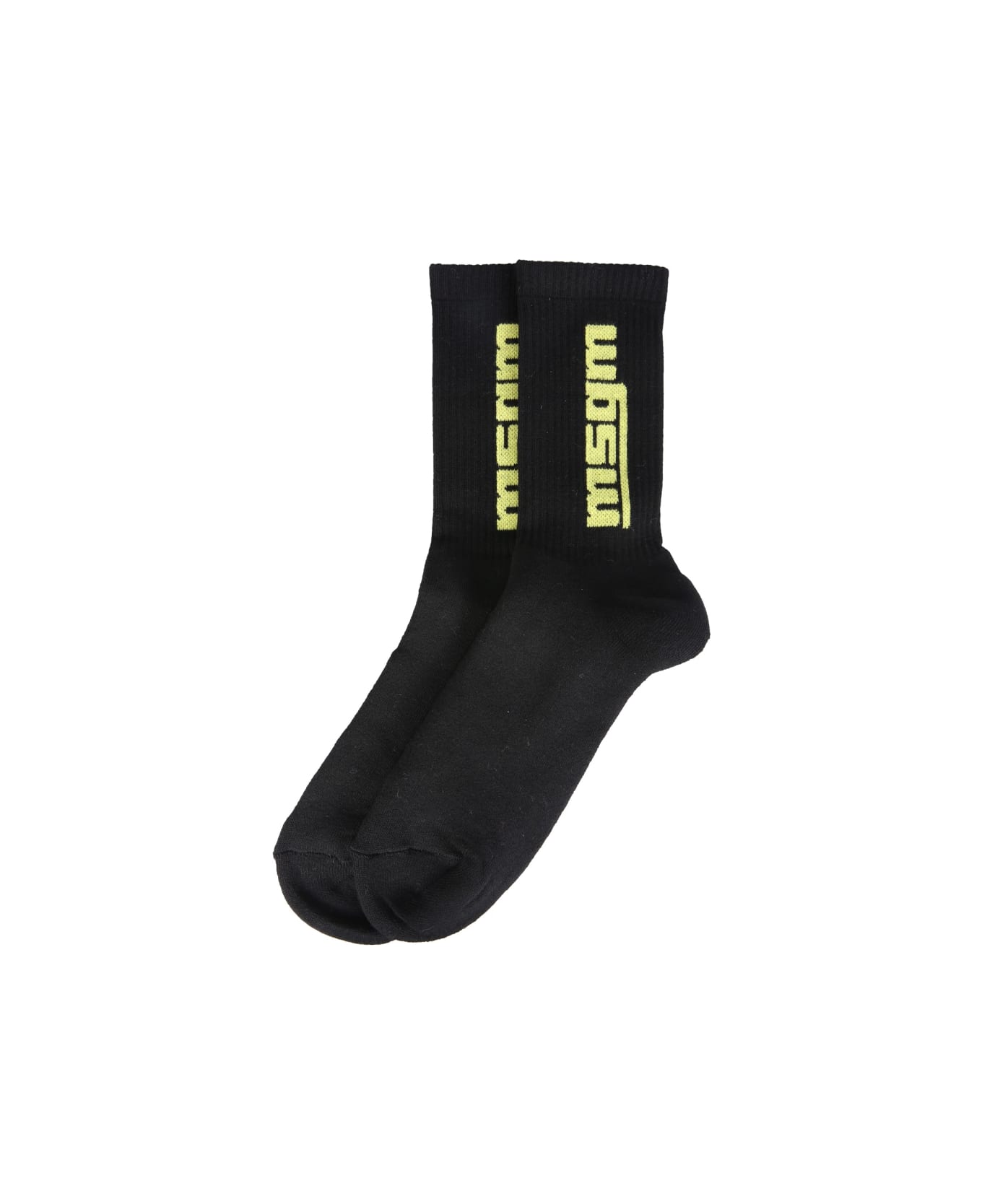 MSGM Logo Socks - BLACK 靴下