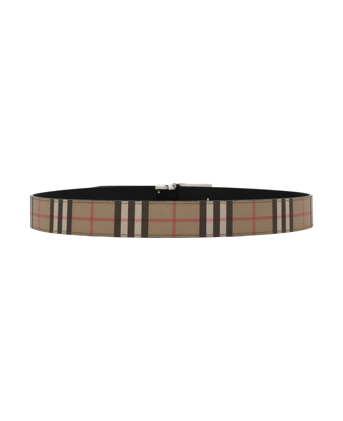 Burberry Checked Belt - Multicolor