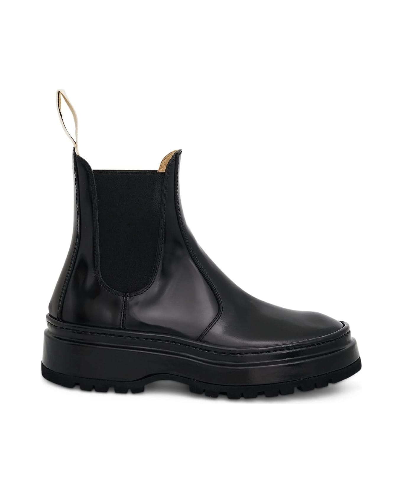 Jacquemus Pavane Chelsea Boots - Black