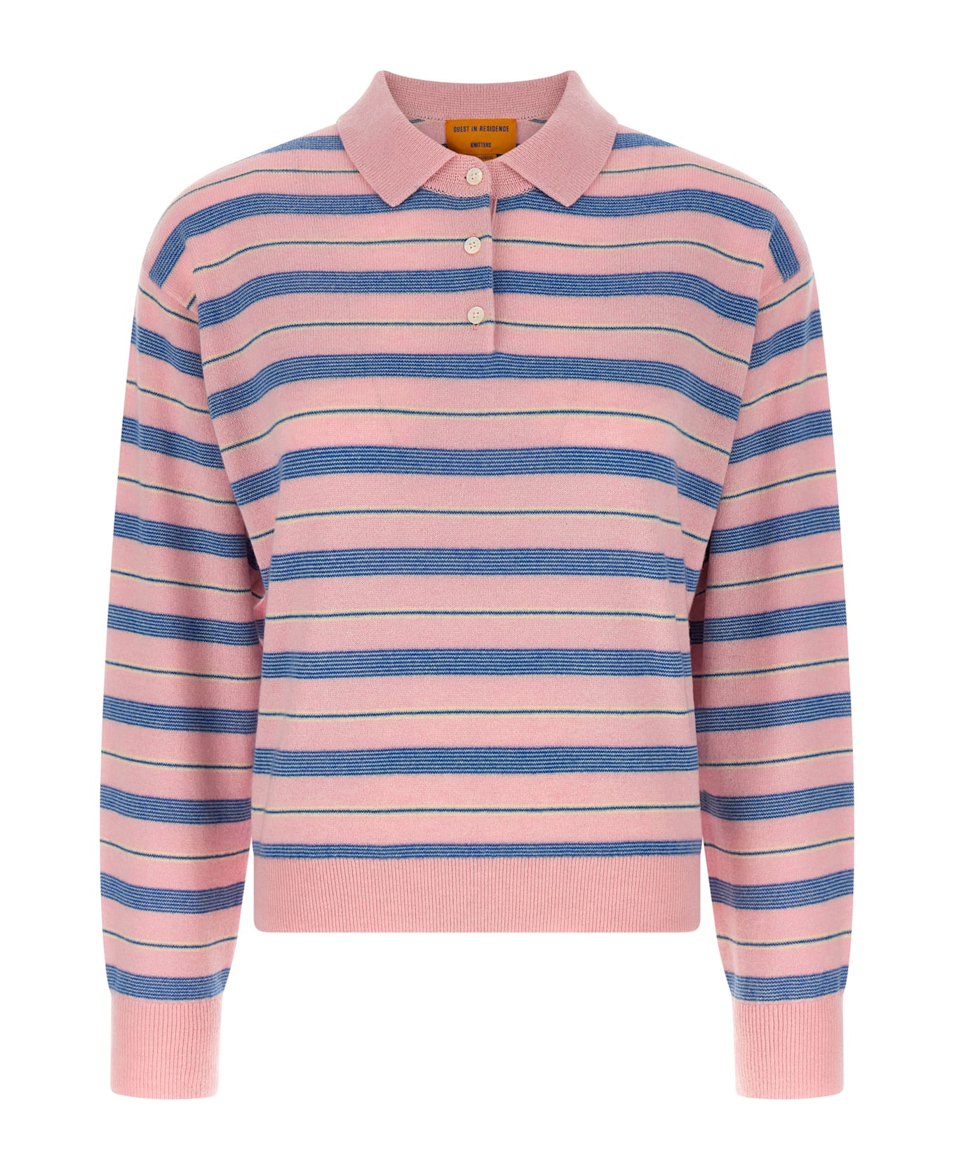 Guest in Residence 'collegiate Stripe Polo' Sweater - Multicolor