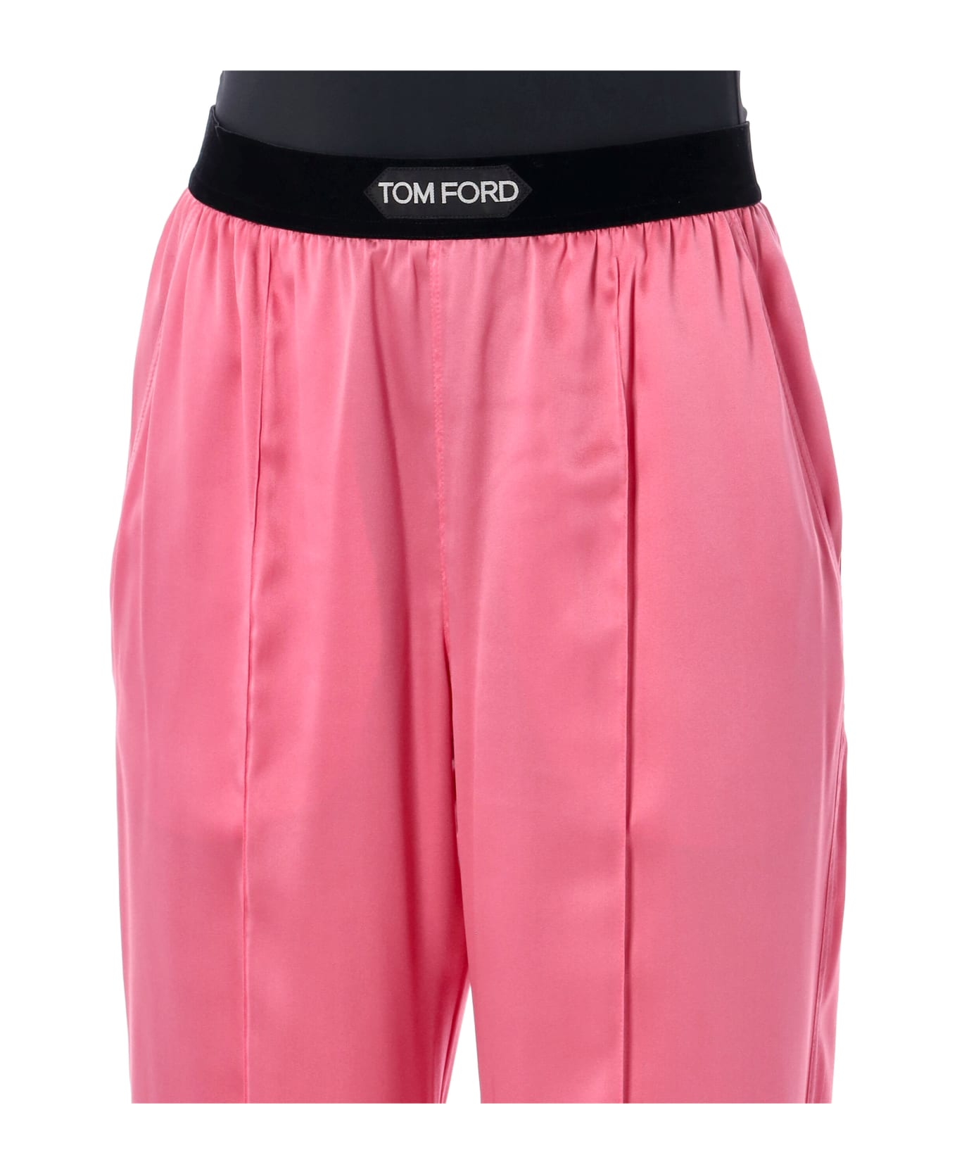 Tom Ford Silk Satin Pijama Pant - PINK ROSE