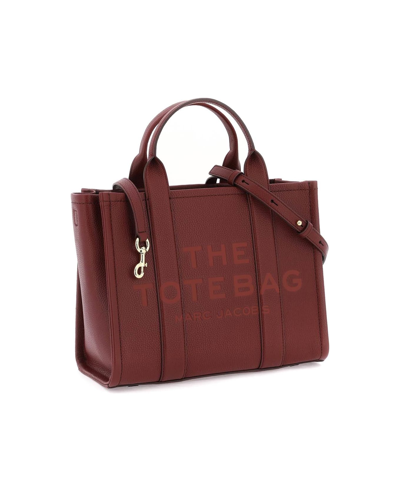 Marc Jacobs The Leather Small Tote Bag - Red トートバッグ