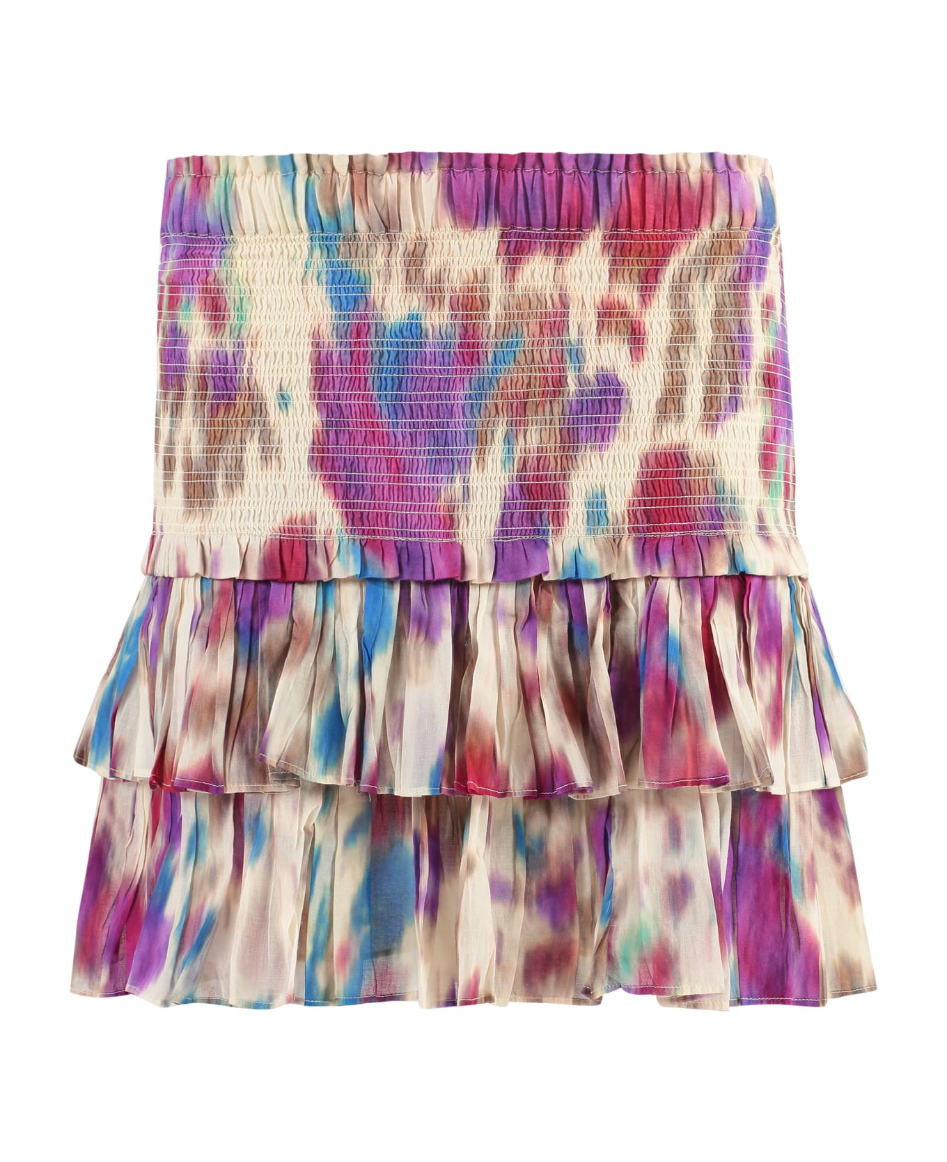 Marant Étoile Naomi Ruffled Mini Skirt - Multicolor