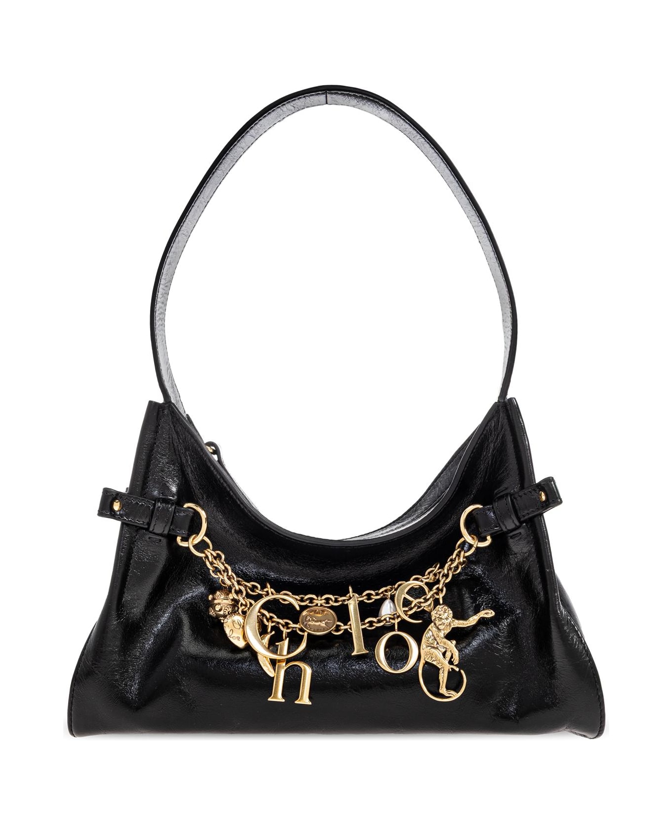Chloé Shoulder Bag 
charms
 - Black