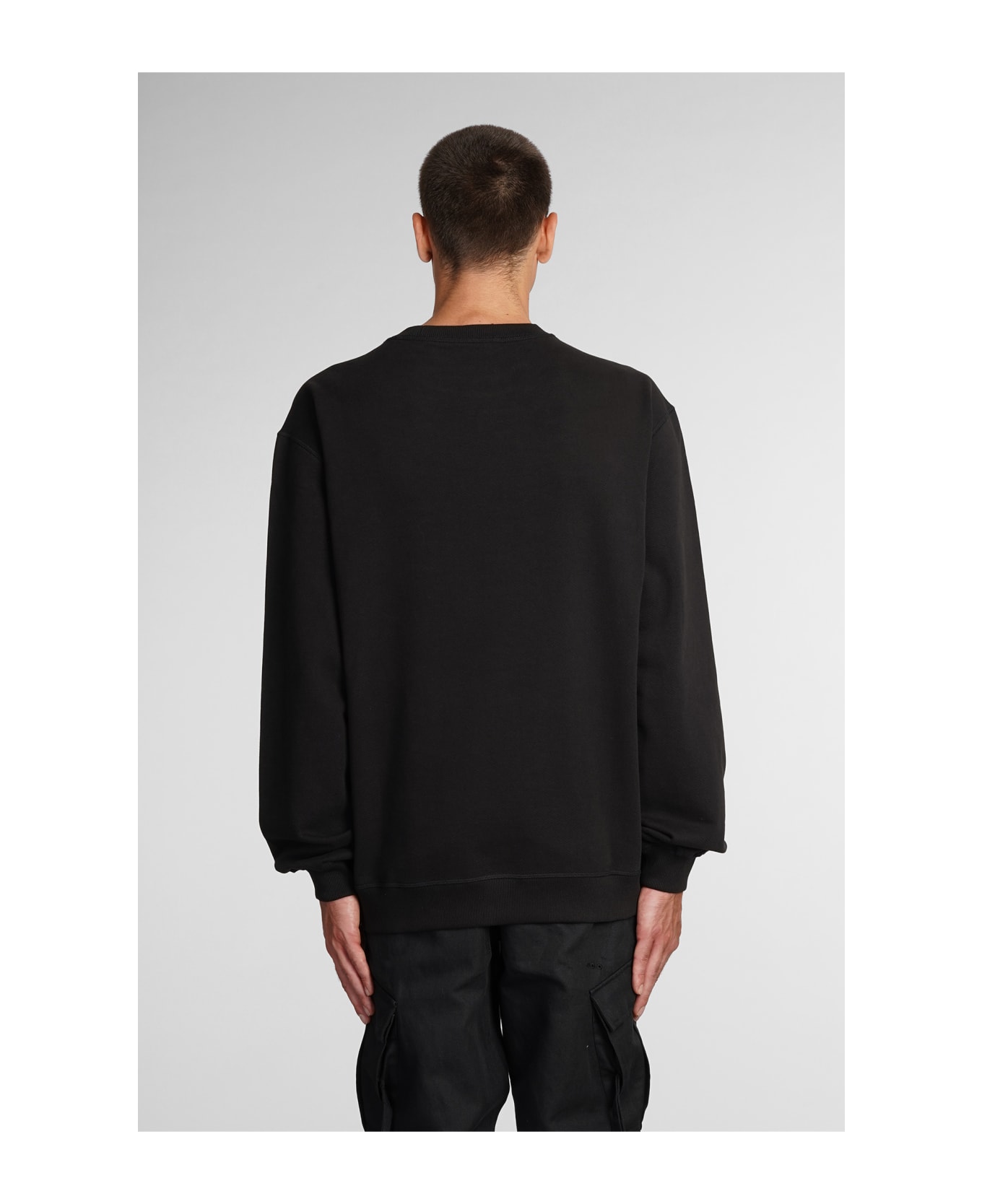 Maharishi Miltype Sweatshirt In Black Cotton - black