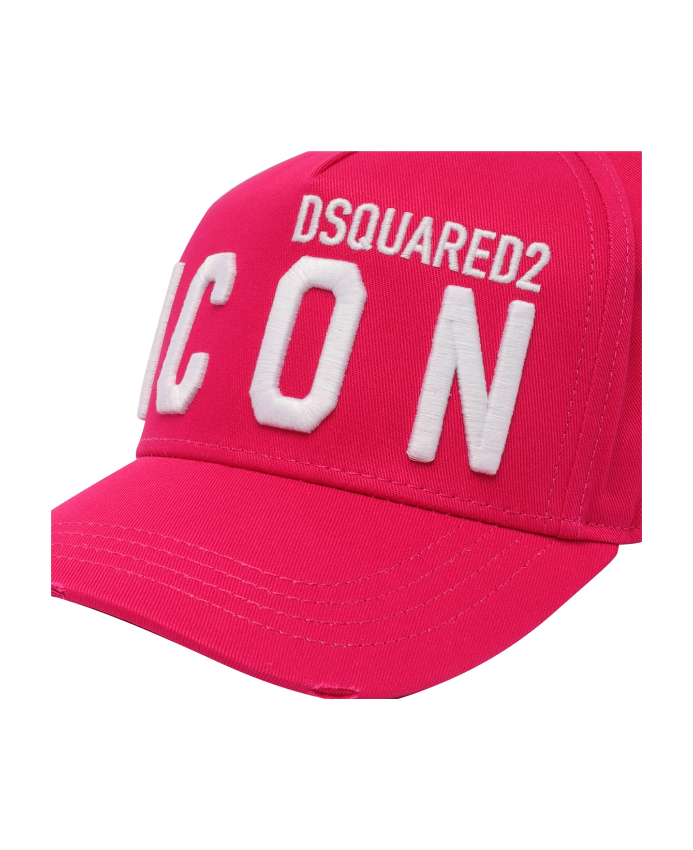 Dsquared2 Be Icon Baseball Cap - Fuchsia
