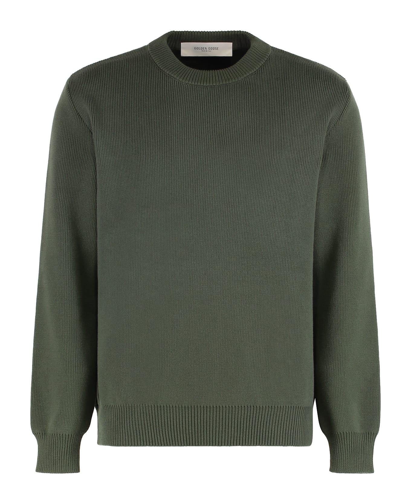 Golden Goose Sweater In Cotton - green