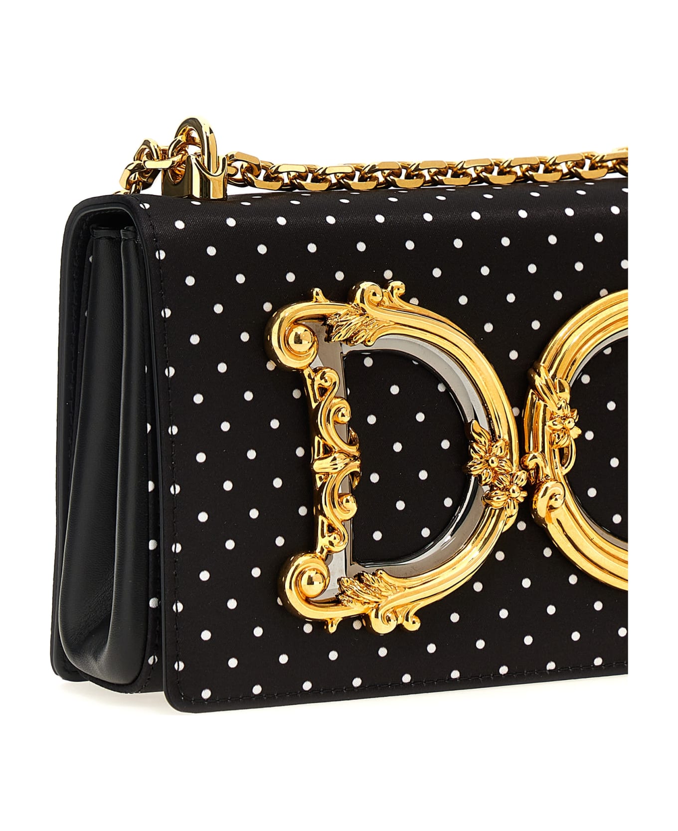 Dolce & Gabbana 'dg Girls' Crossbody Bag - White/Black