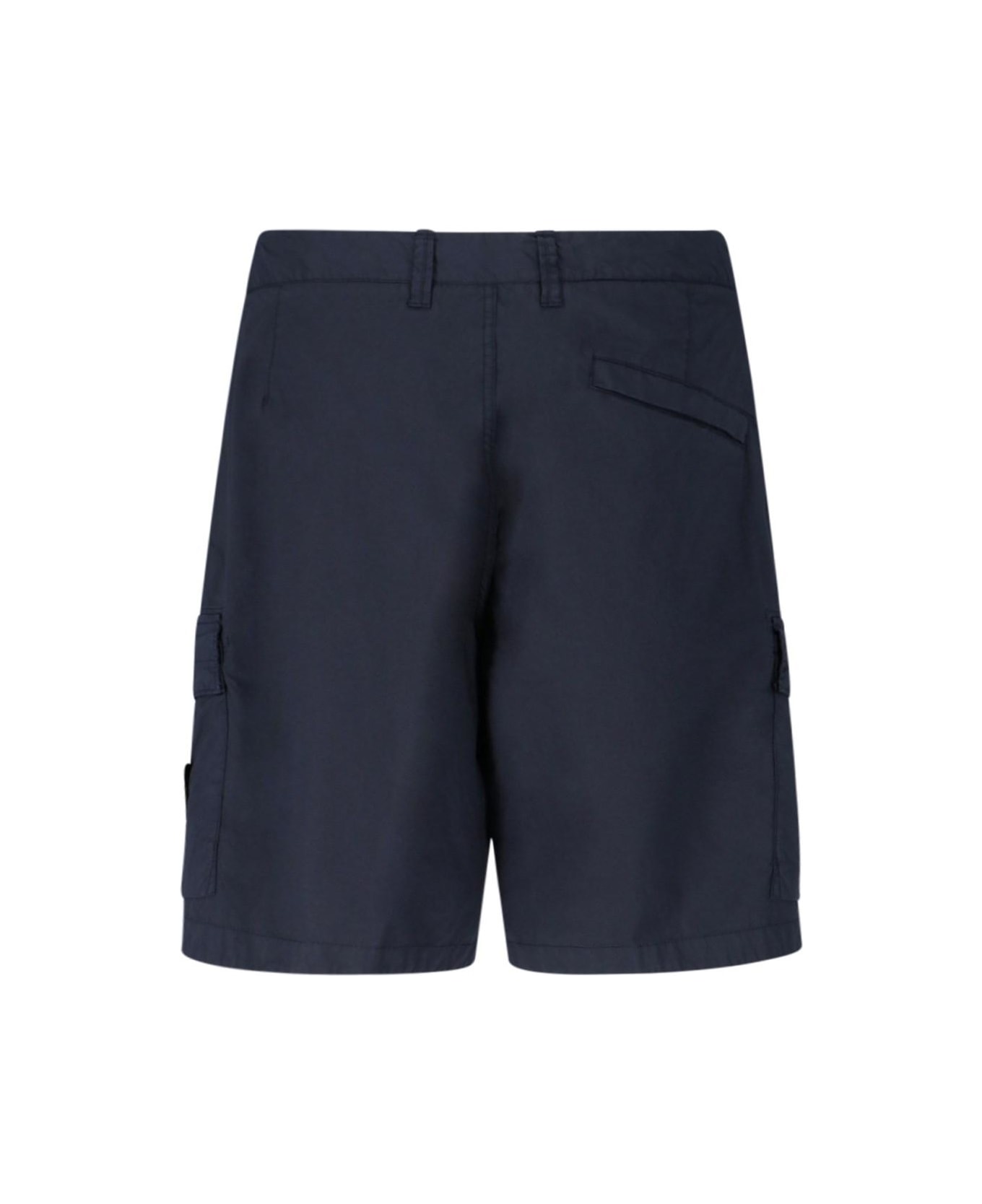 Stone Island 'l0803' Shorts - Blu