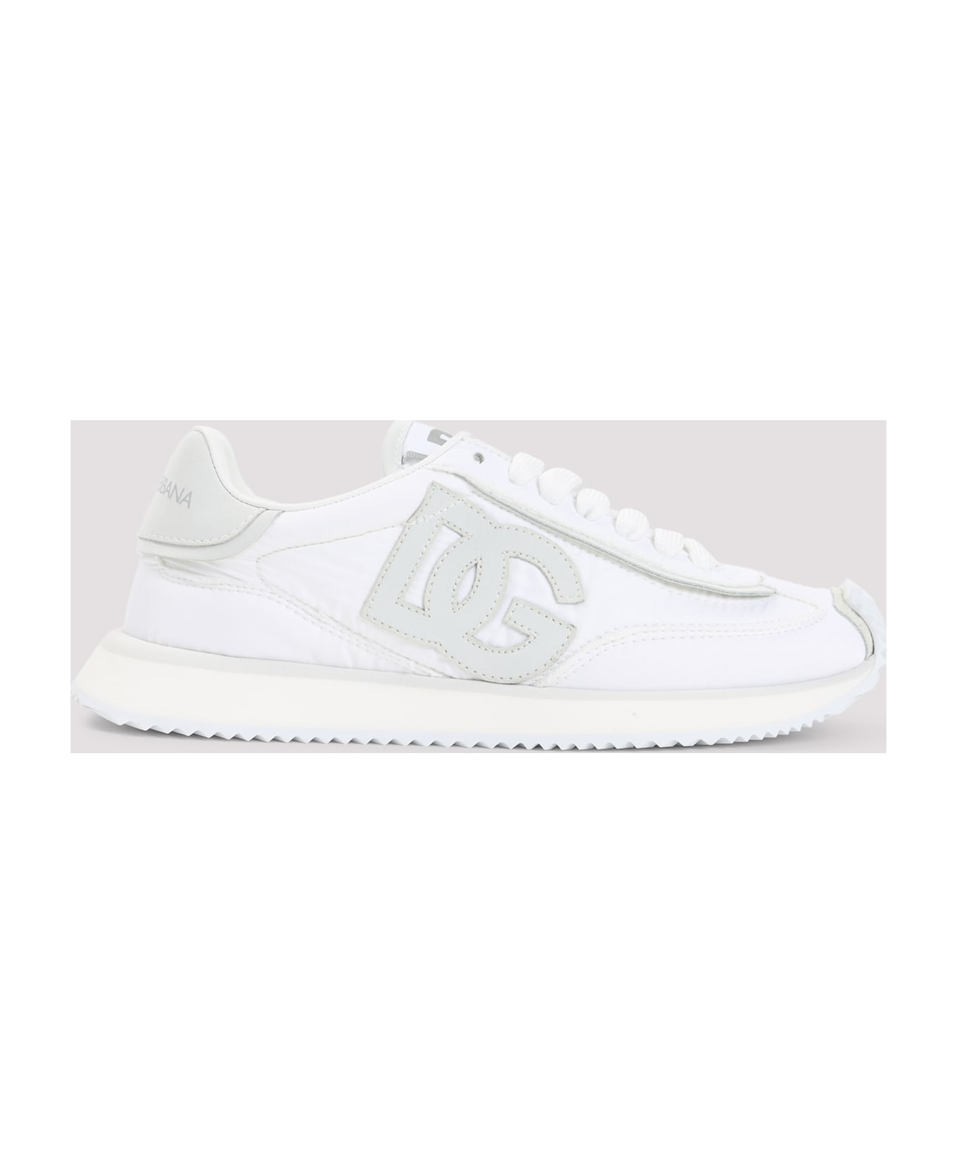 Dolce & Gabbana Polyester Sneakers - Bianco