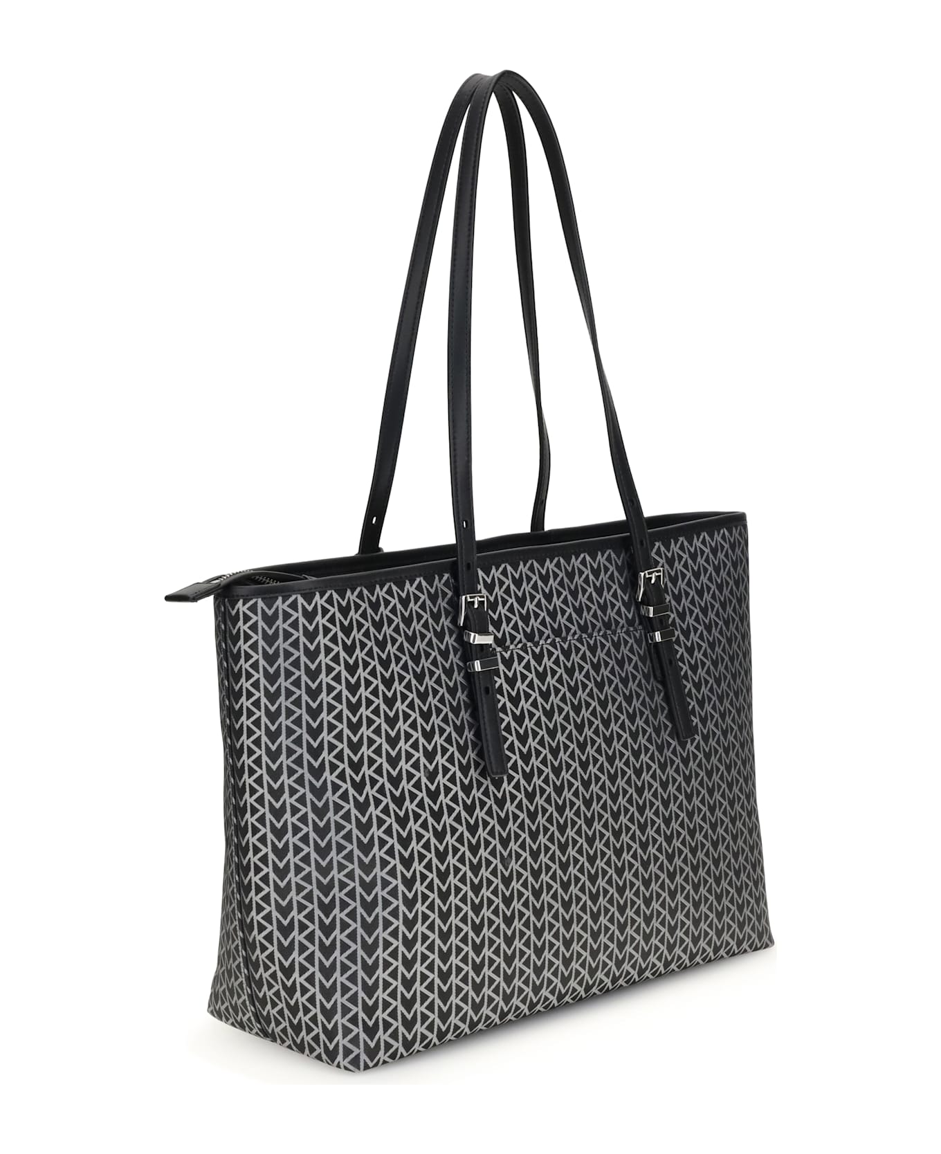 Michael Kors Quinn Large Jacquard Logo Tote Bag