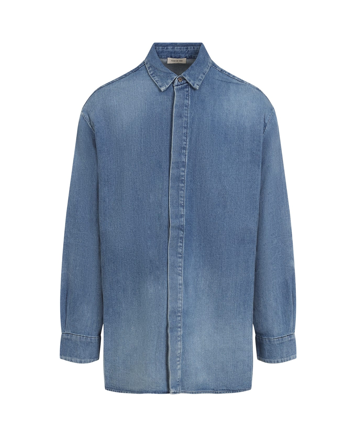 Fear of God Denim Shirt - Medium Indigo