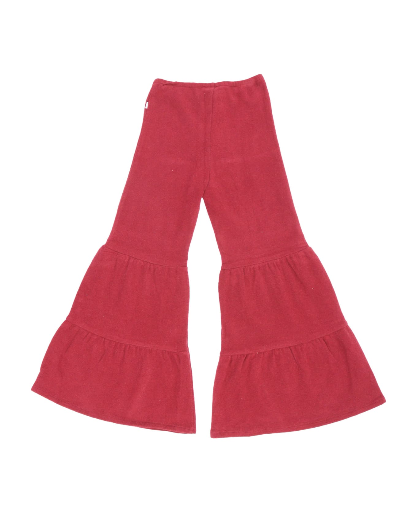 Magil Double Flounce Pants - RED