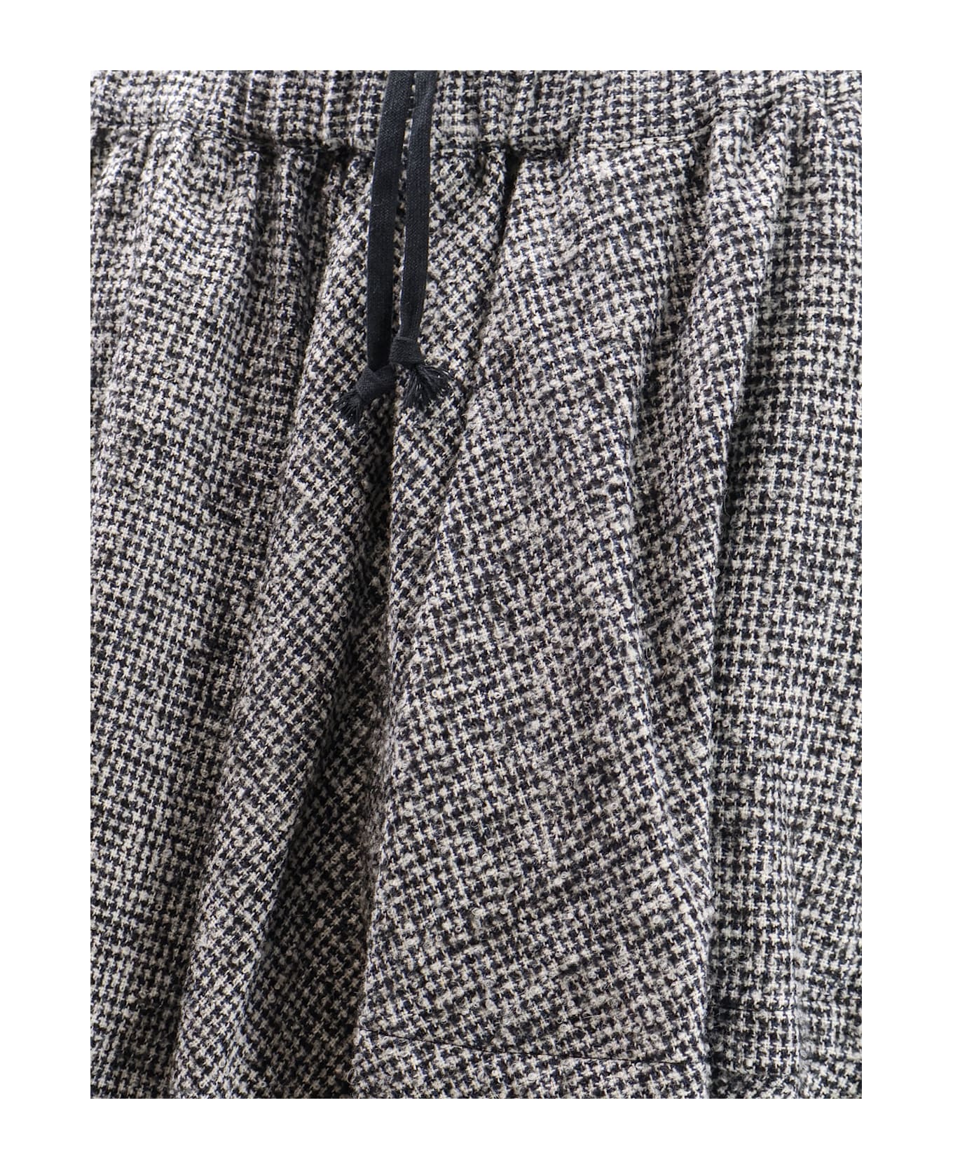Comme des Garçons Play Wool Trousers Skirt - Blackecru