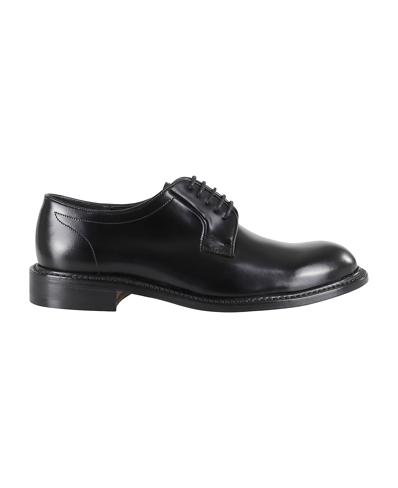 John Spencer Derby Allacciato - Black